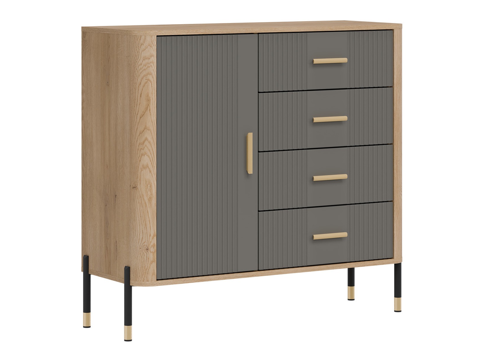 Komód Flosora 117 (Szürke)