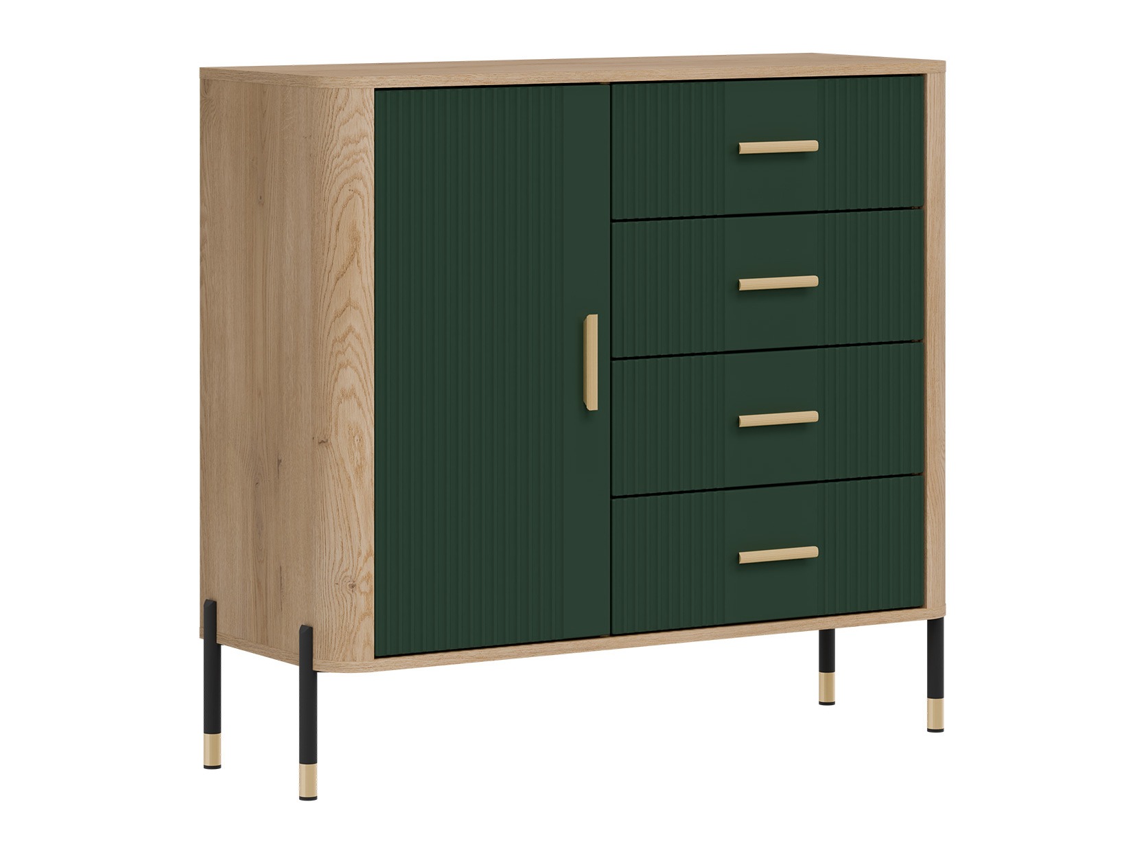 Komód Flosora 117 (Zöld)
