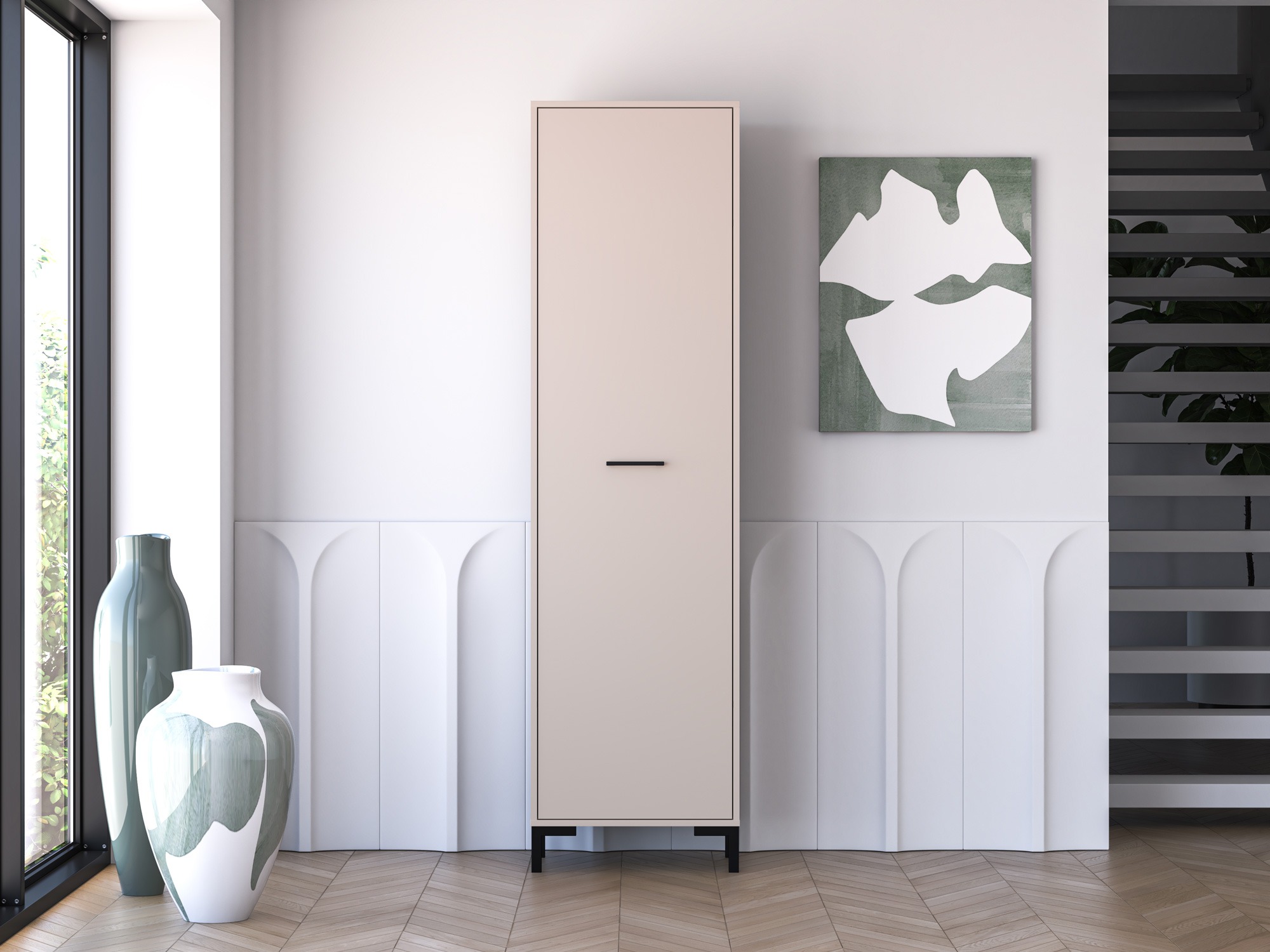 Gardróbszekrény Fiolevo 100