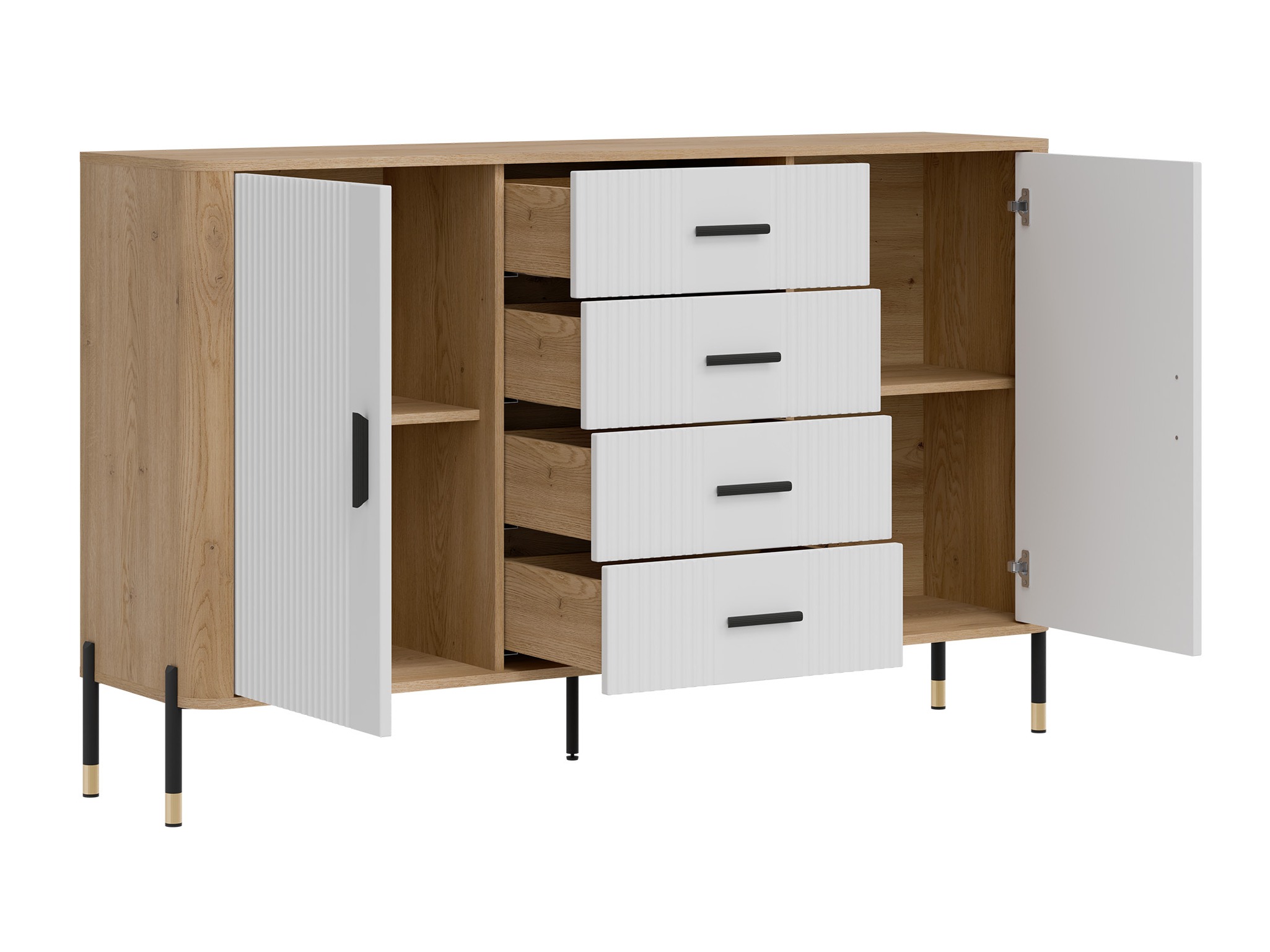 Komód Flosora 119 (Fehér)