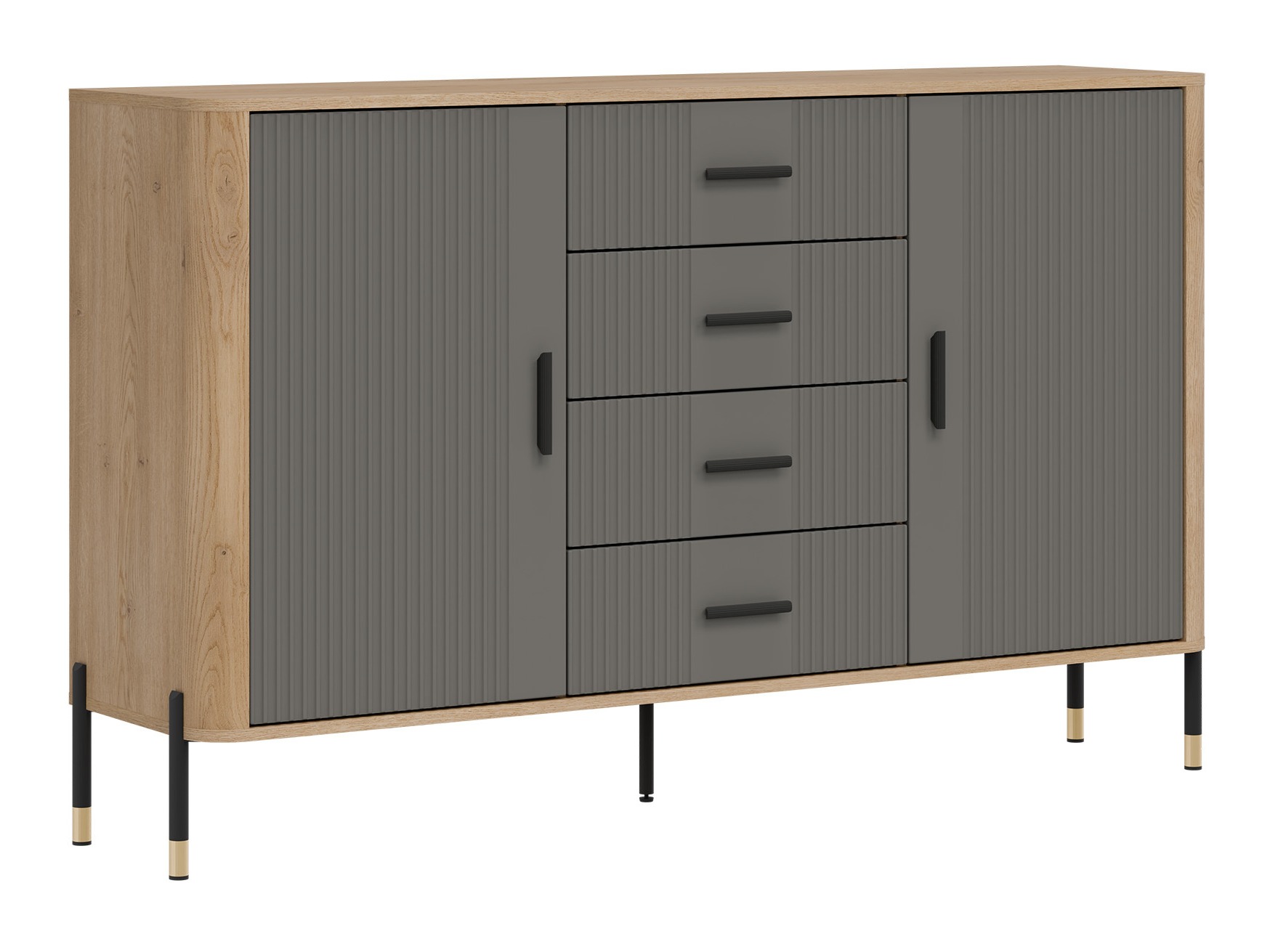 Komód Flosora 119 (Szürke)