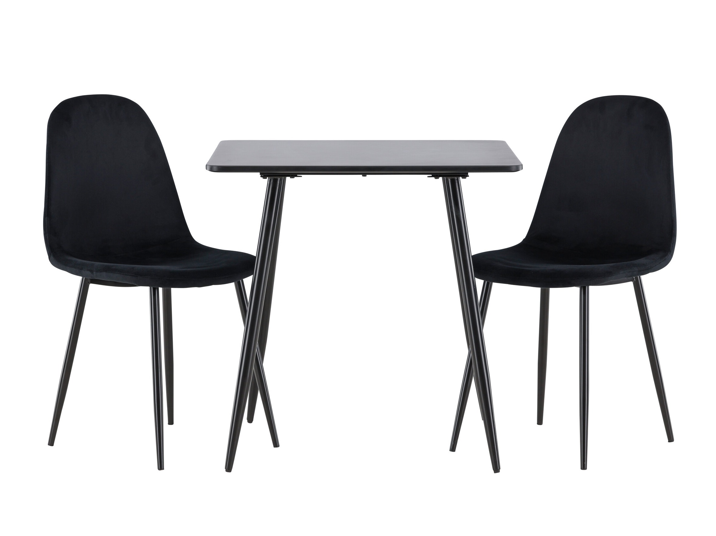 Étkezőgarnitúra Dallas 4909 (Fekete)