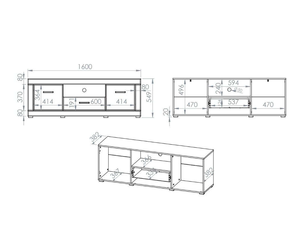 TV-állvány Enolevi 104