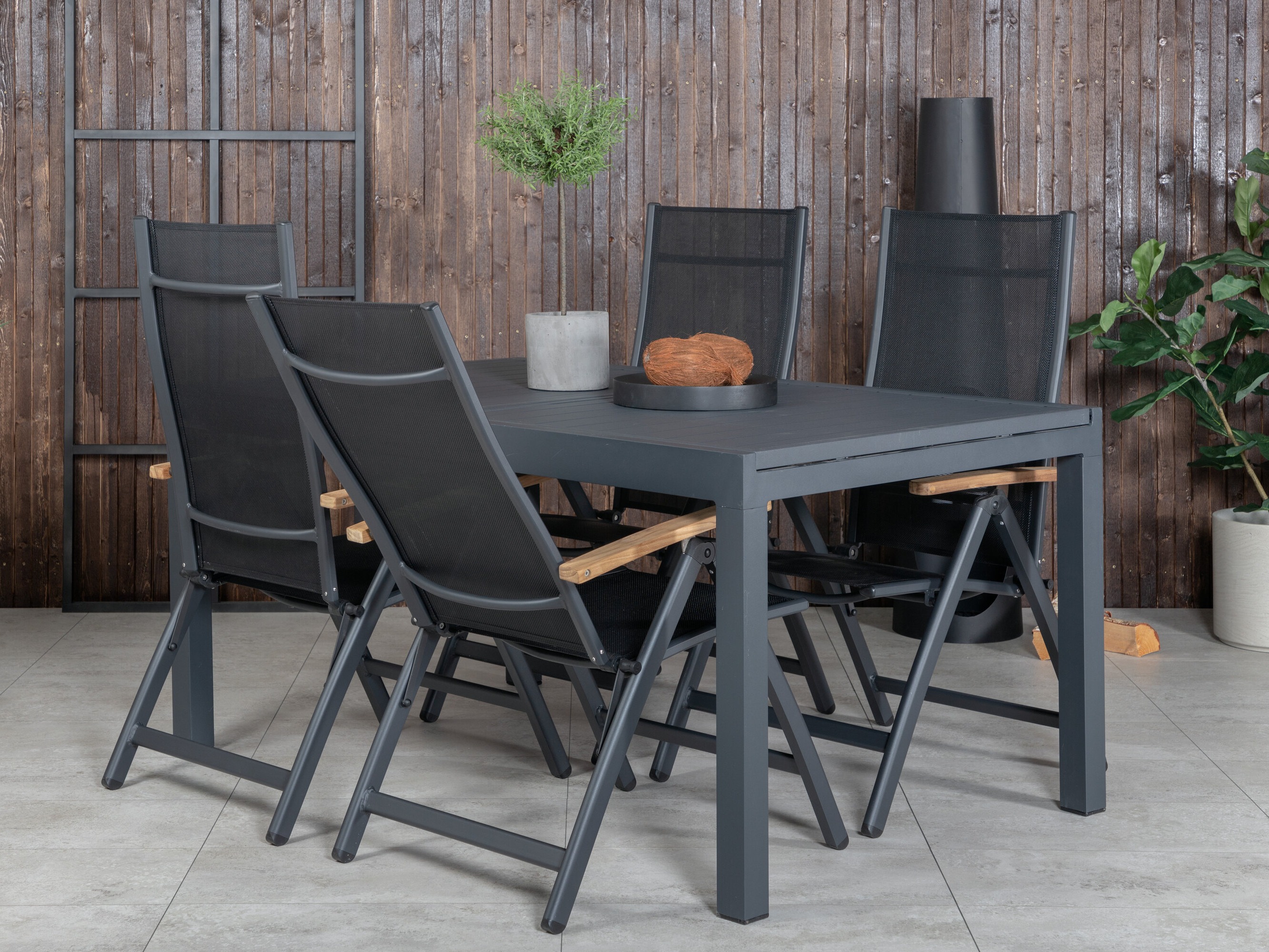 Asztal és szék garnitúra Dallas 4914