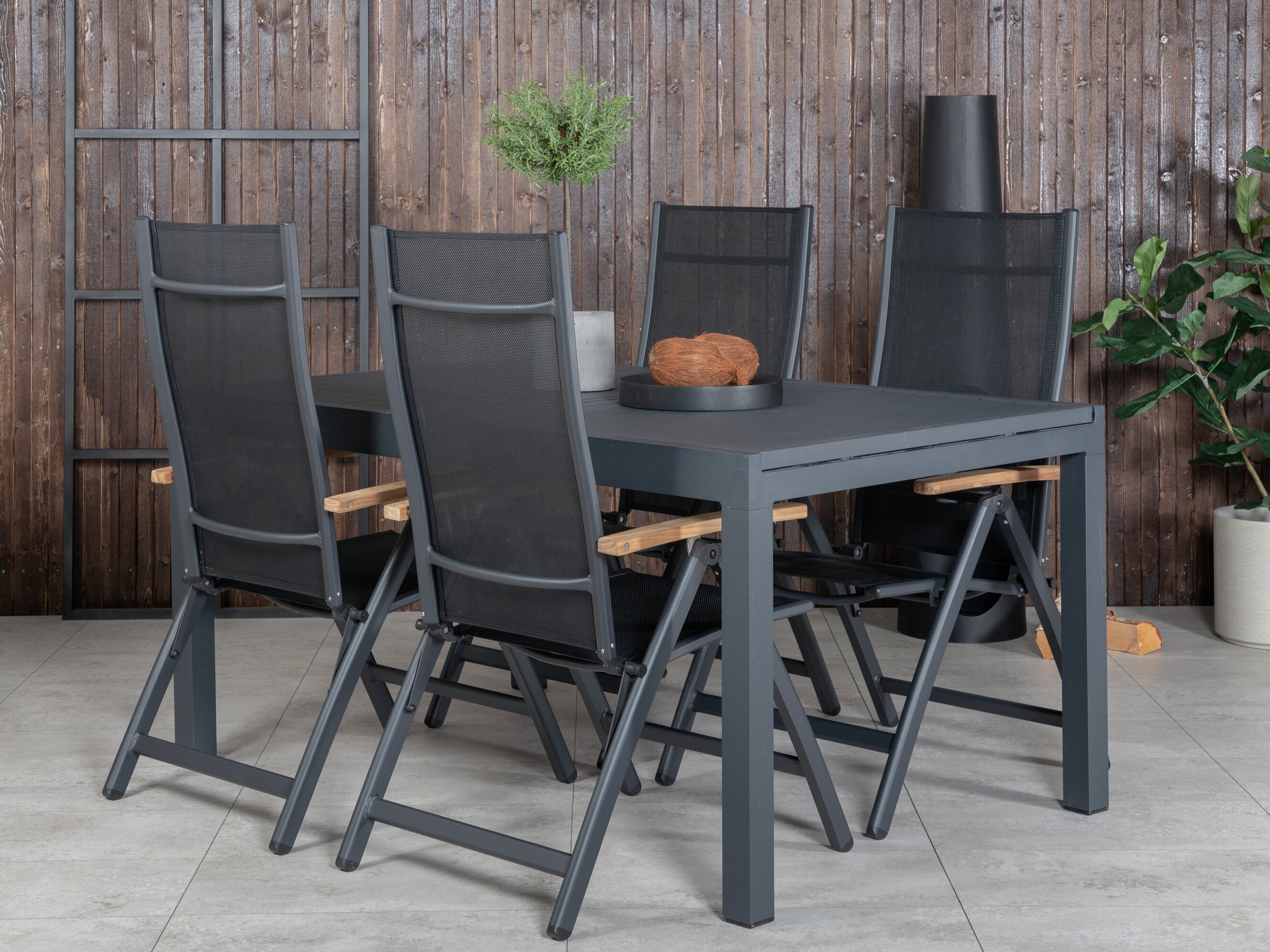 Asztal és szék garnitúra Dallas 4914