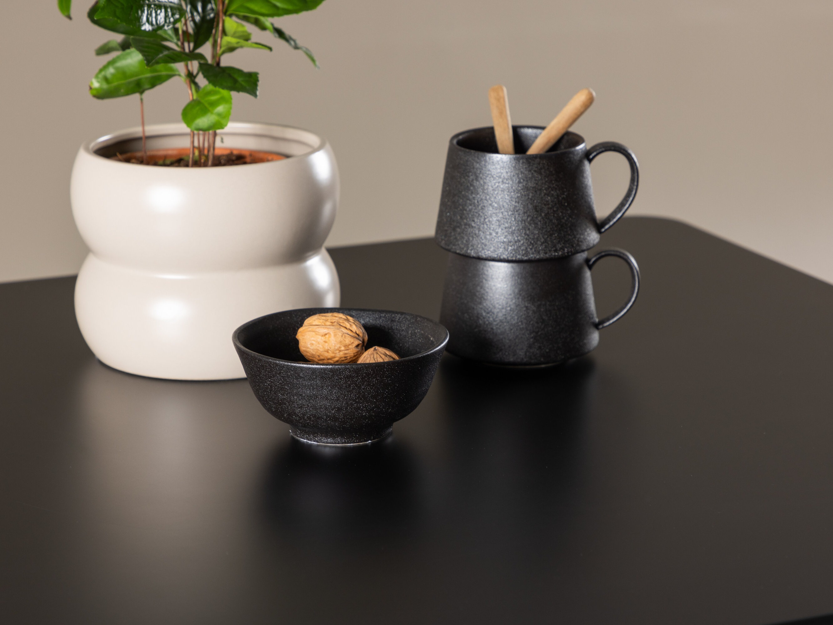 Étkezőgarnitúra Dallas 4909 (Bézs + Fekete)