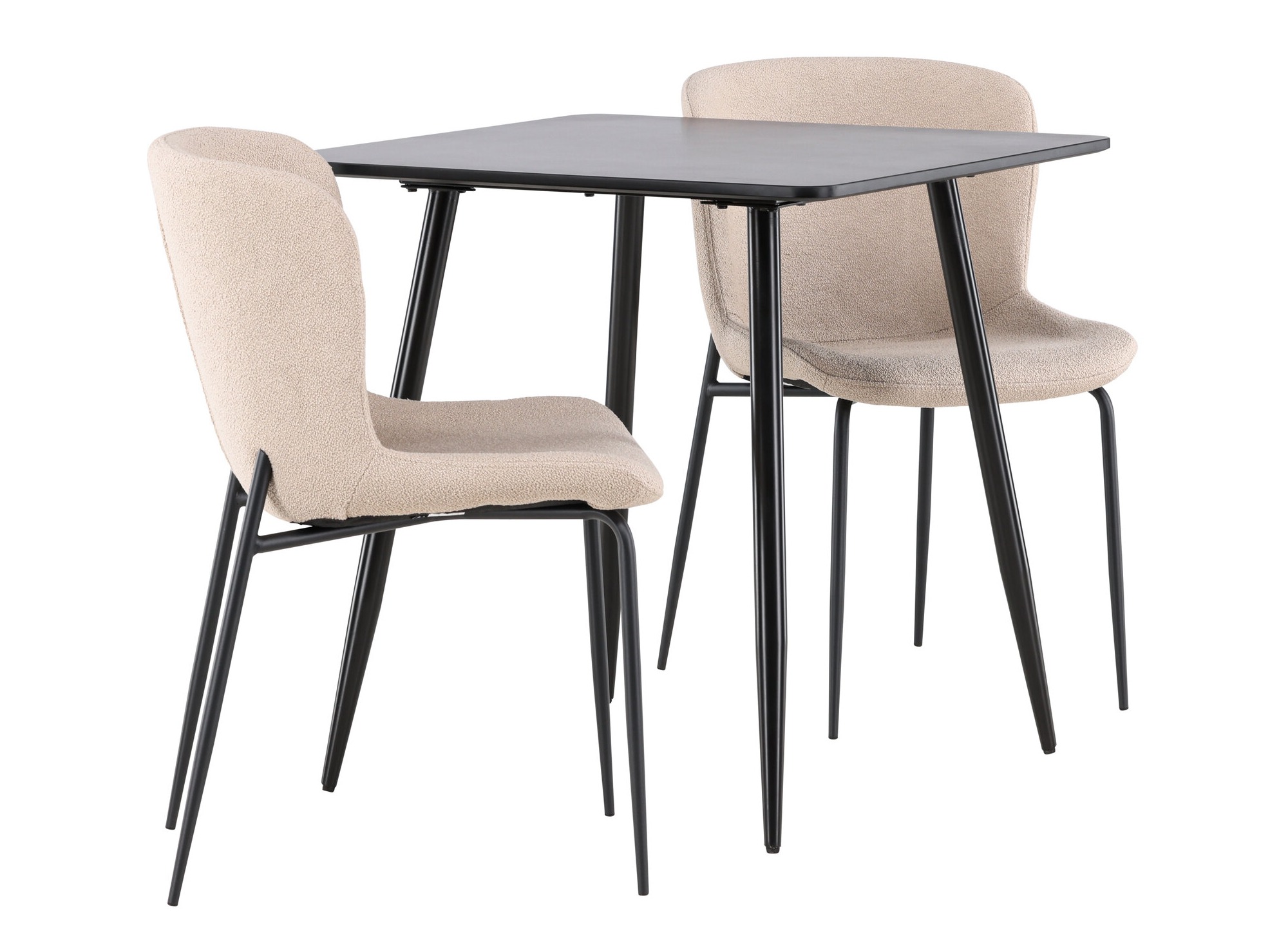 Étkezőgarnitúra Dallas 4910 (Fekete + Bézs)