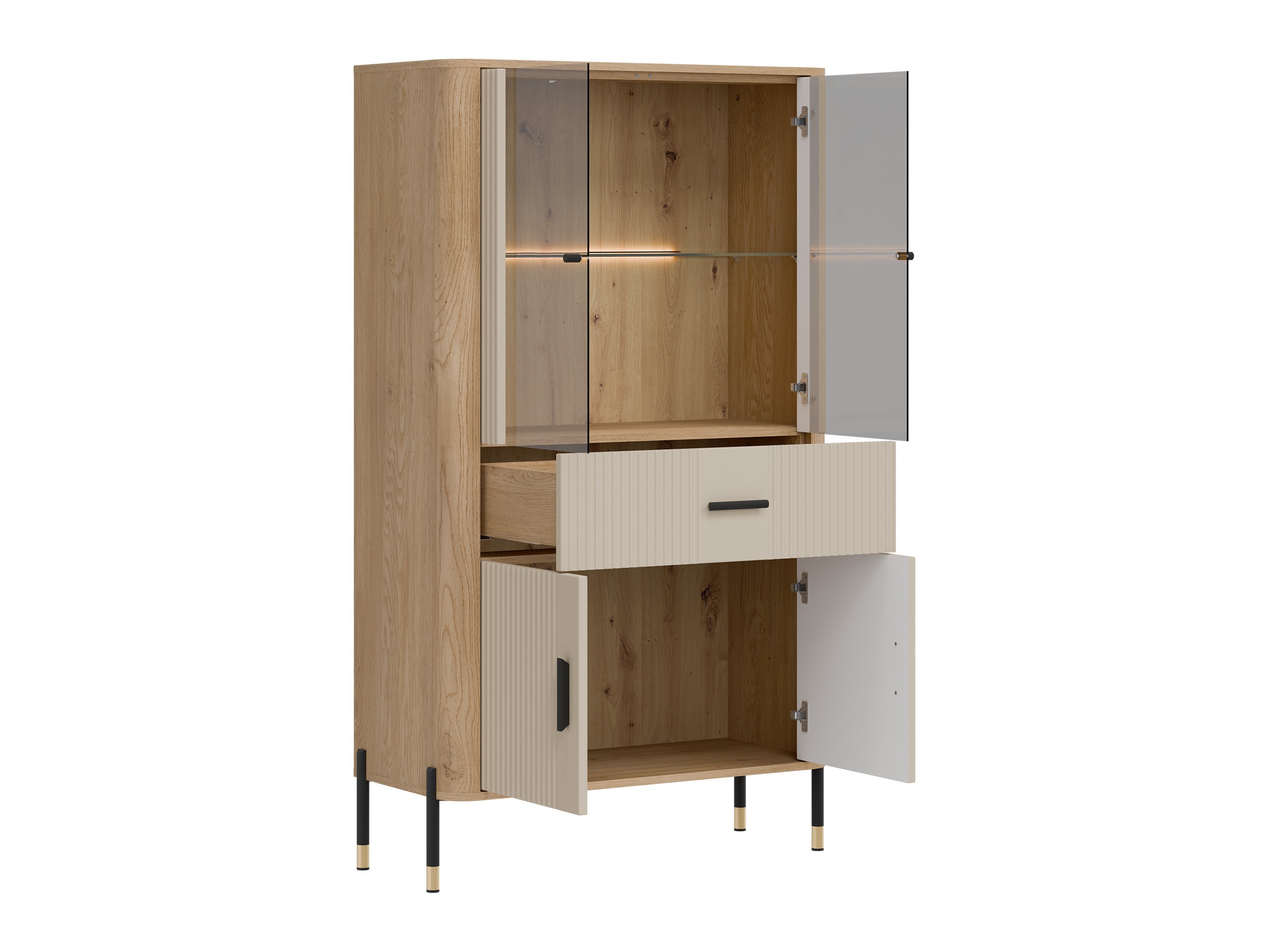 Könyvespolc Flosora 125 (Kasmír)