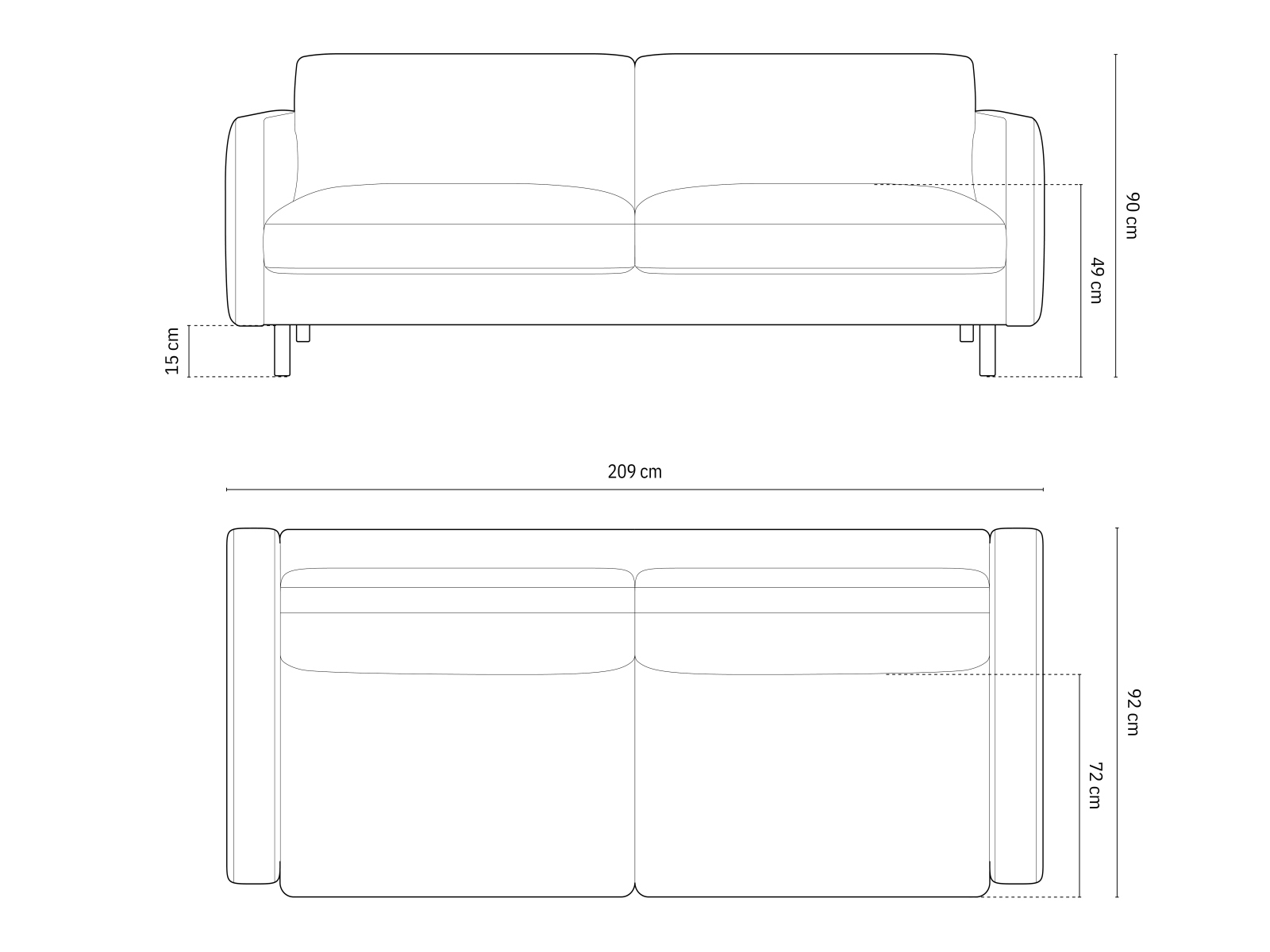 Kanapé Delavie 102 (Puente 33)