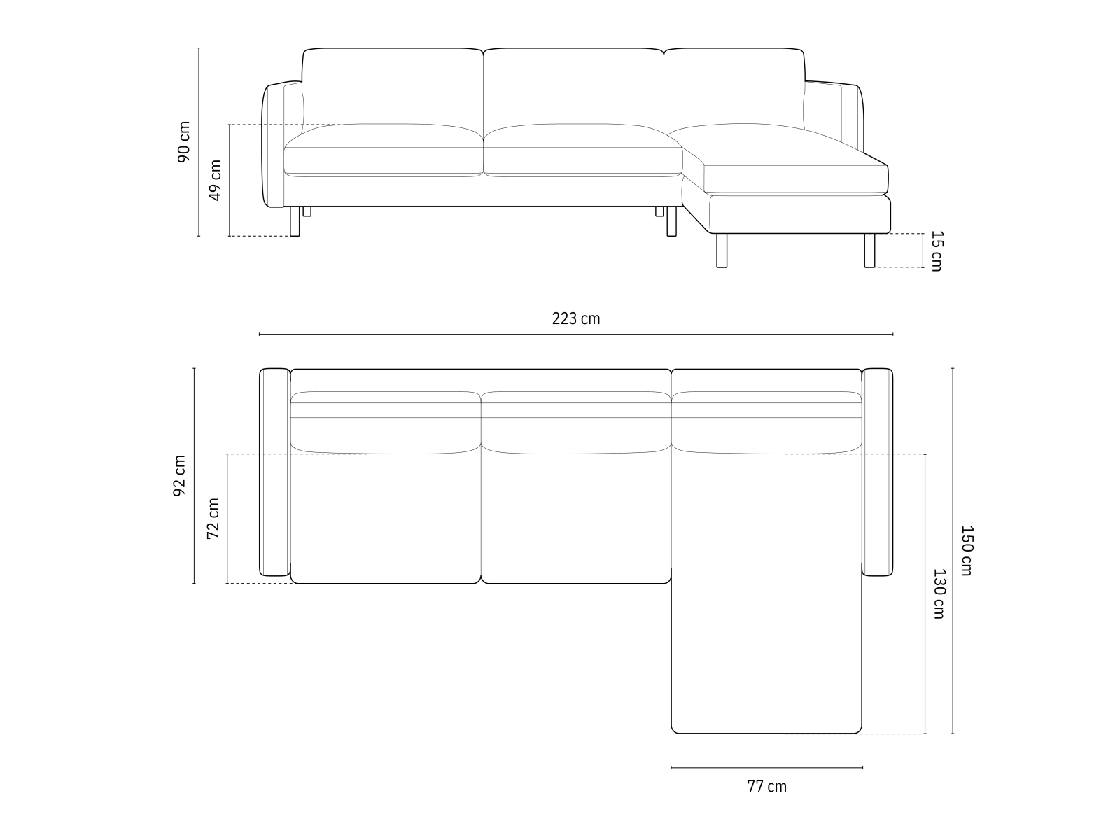 Sarokkanapé Delavie 103 (Puente 33)