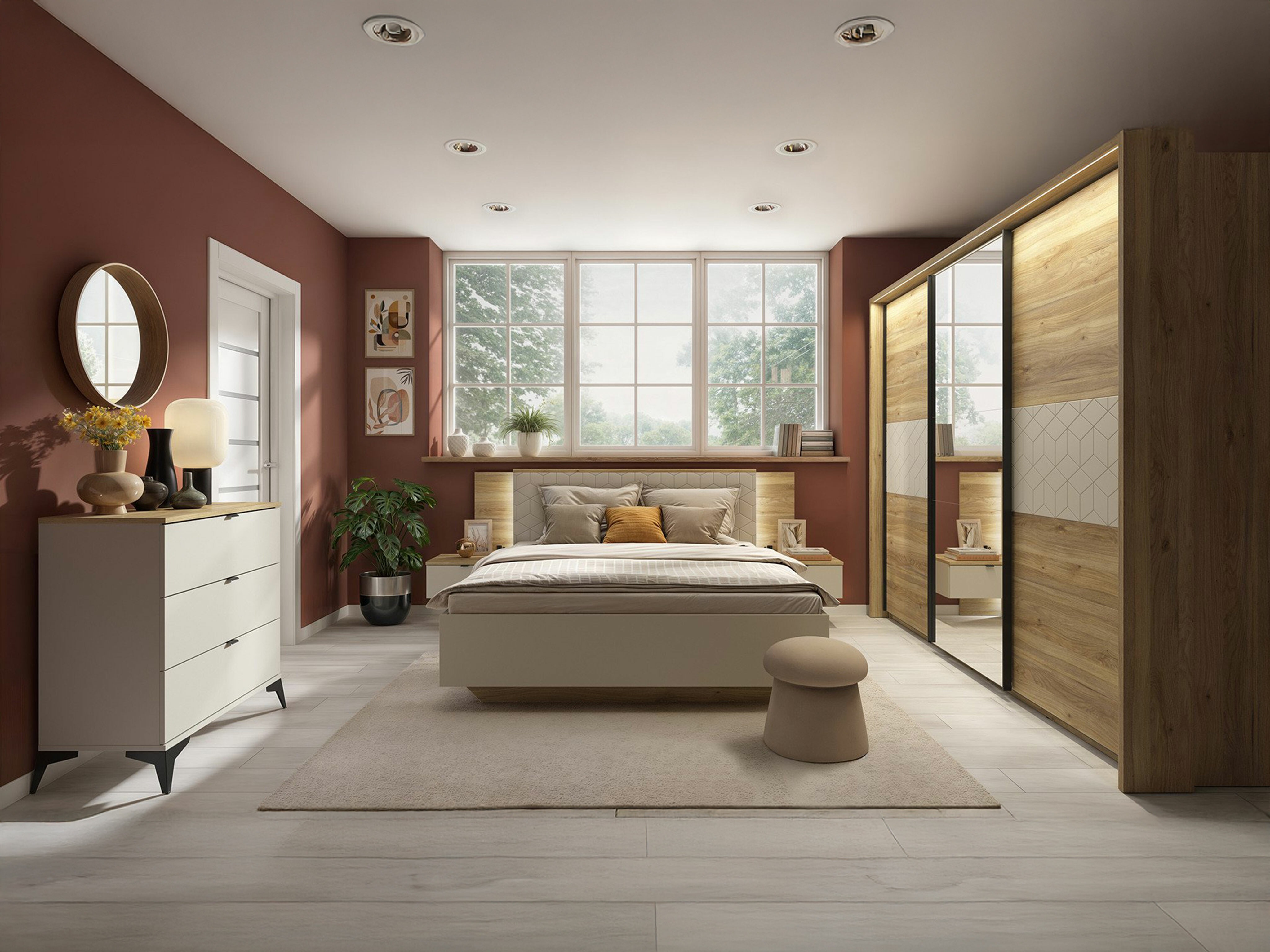 Éjjeliszekrény Luorlo 101 (Bal)