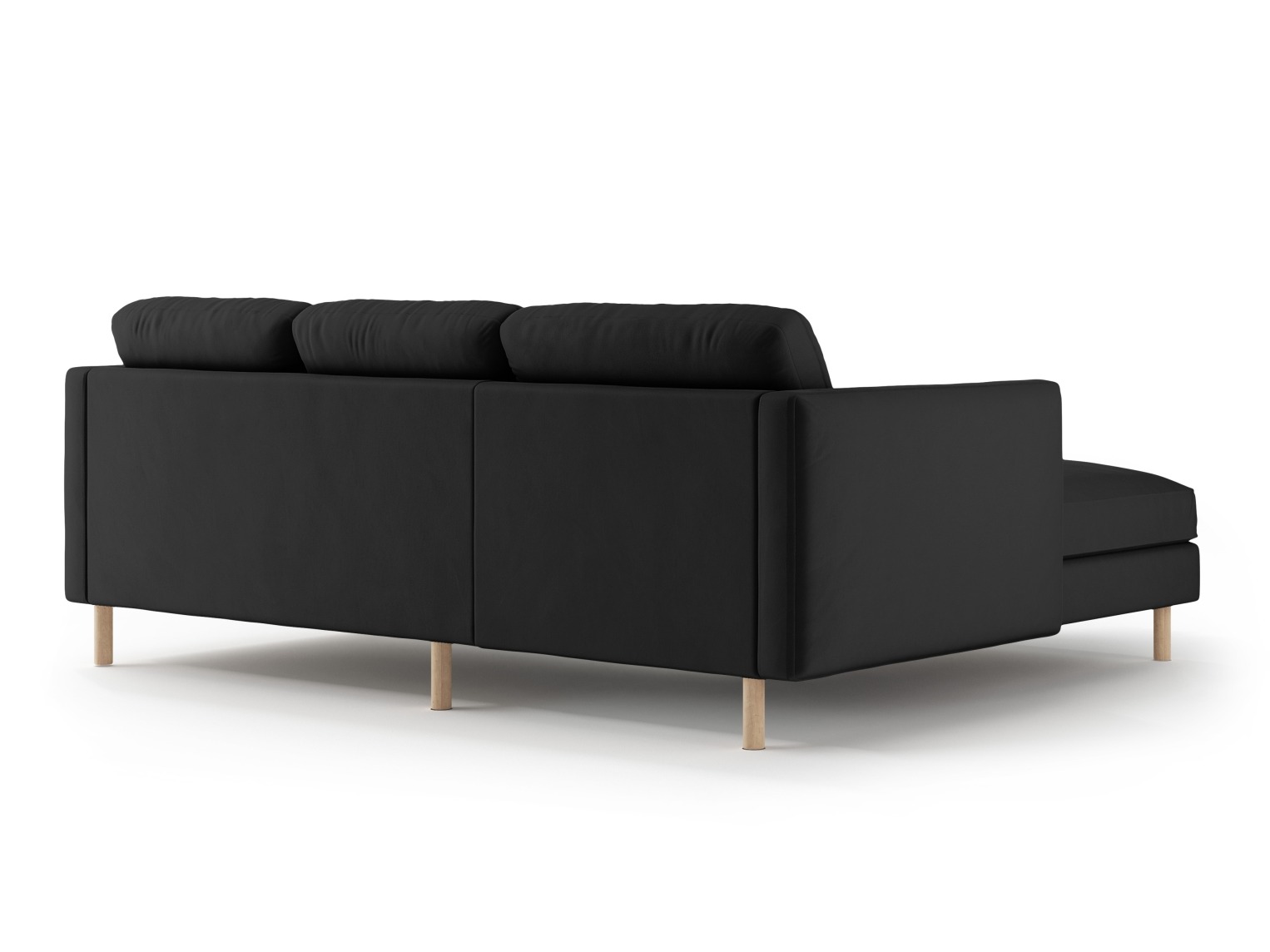 Sarokkanapé Delavie 103 (Paris Black)