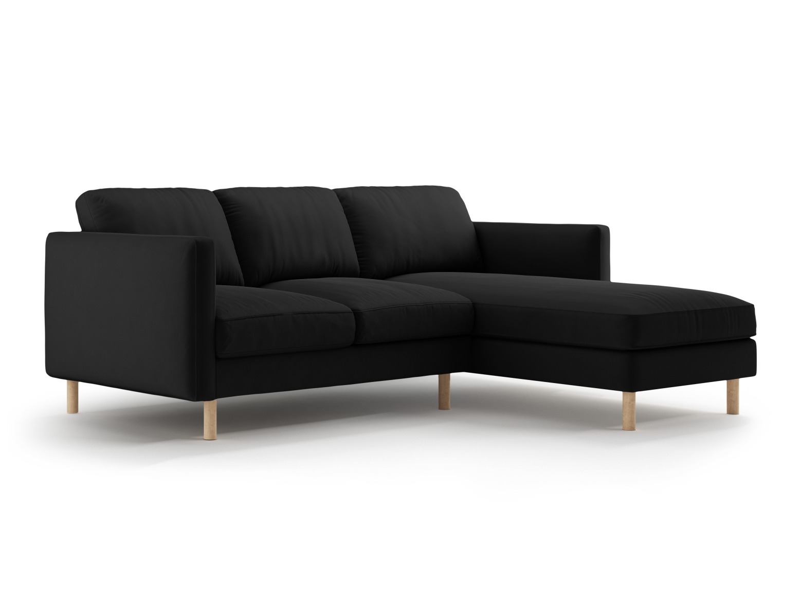 Sarokkanapé Delavie 103 (Paris Black)