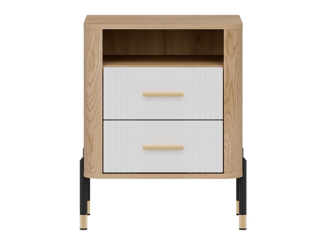 Éjjeliszekrény Flosora 142 (Fehér)