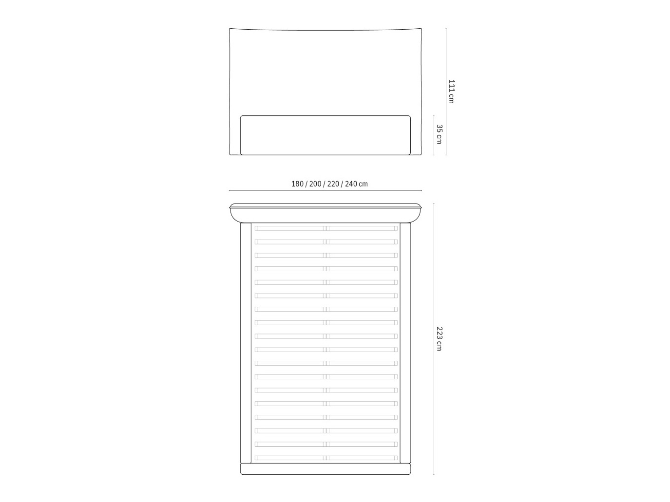Ágy Delflou 100 (Bluvel 19)