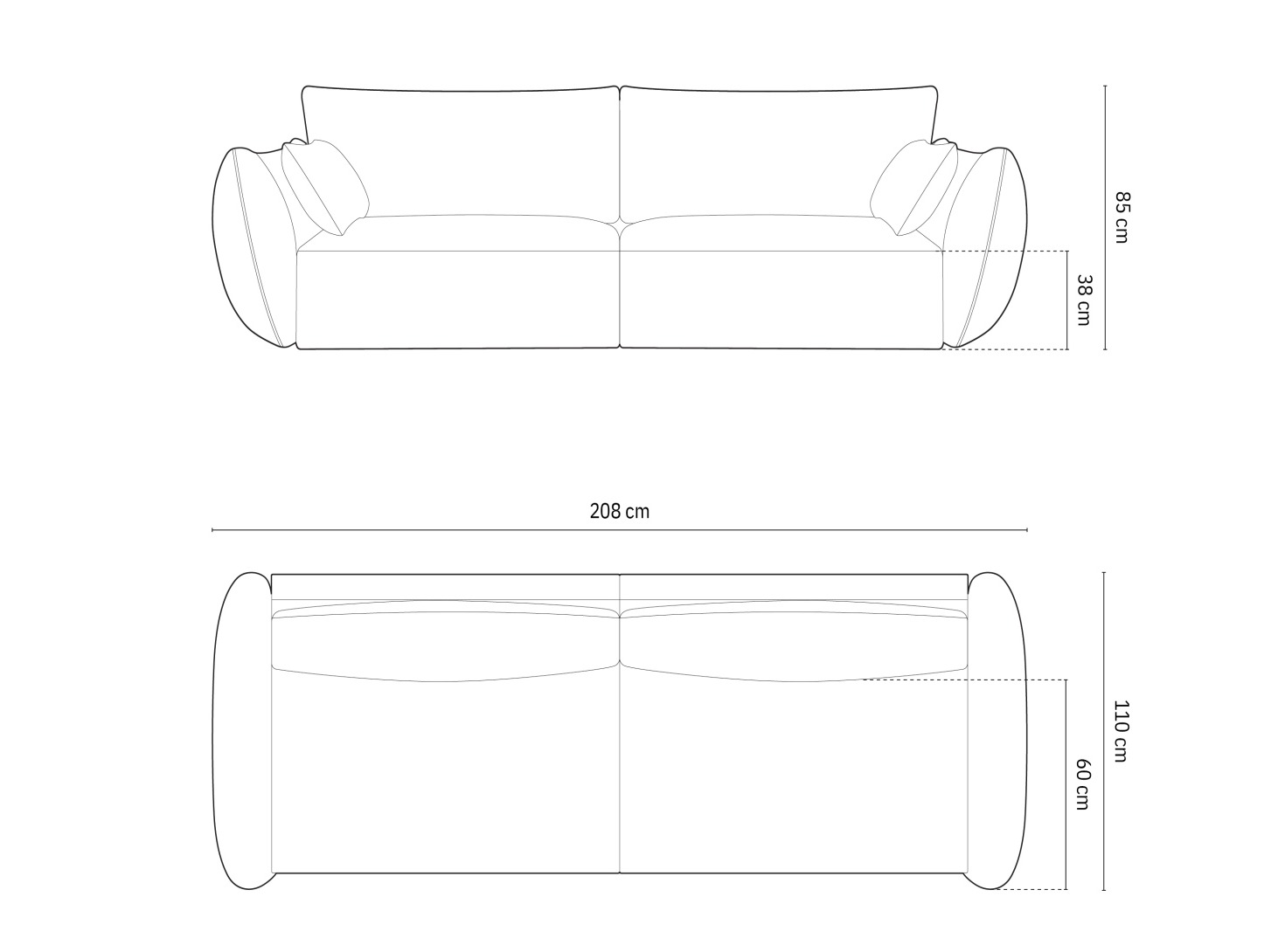 Kanapé Belenoe 101 (Bluvel 22)