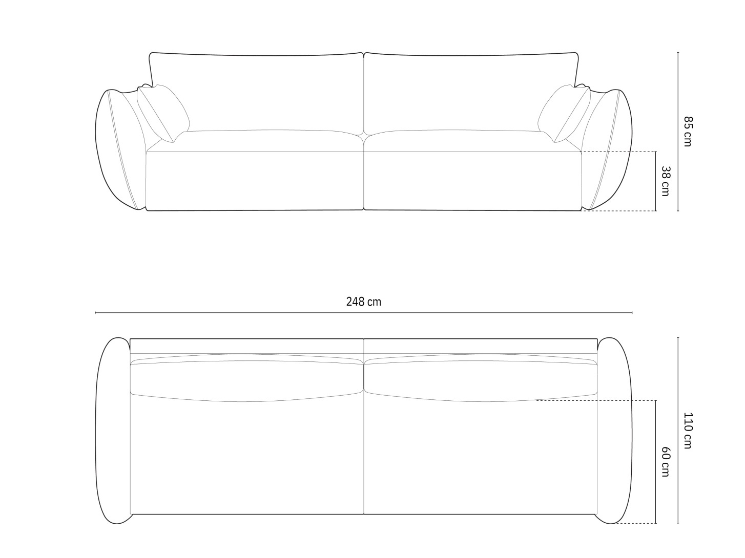 Kanapé Belenoe 102 (Bluvel 19)