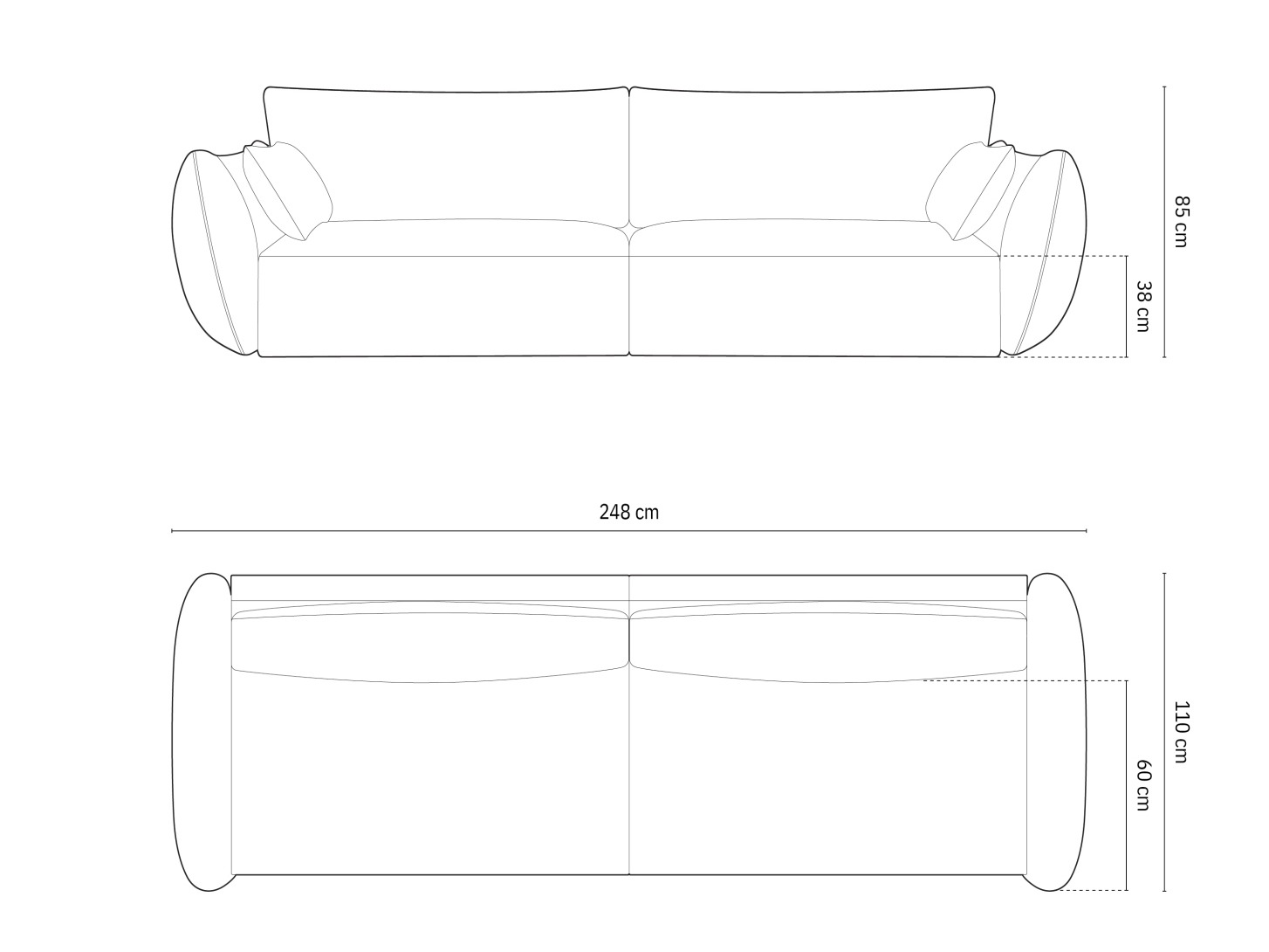 Kanapé Belenoe 102 (Bluvel 40)