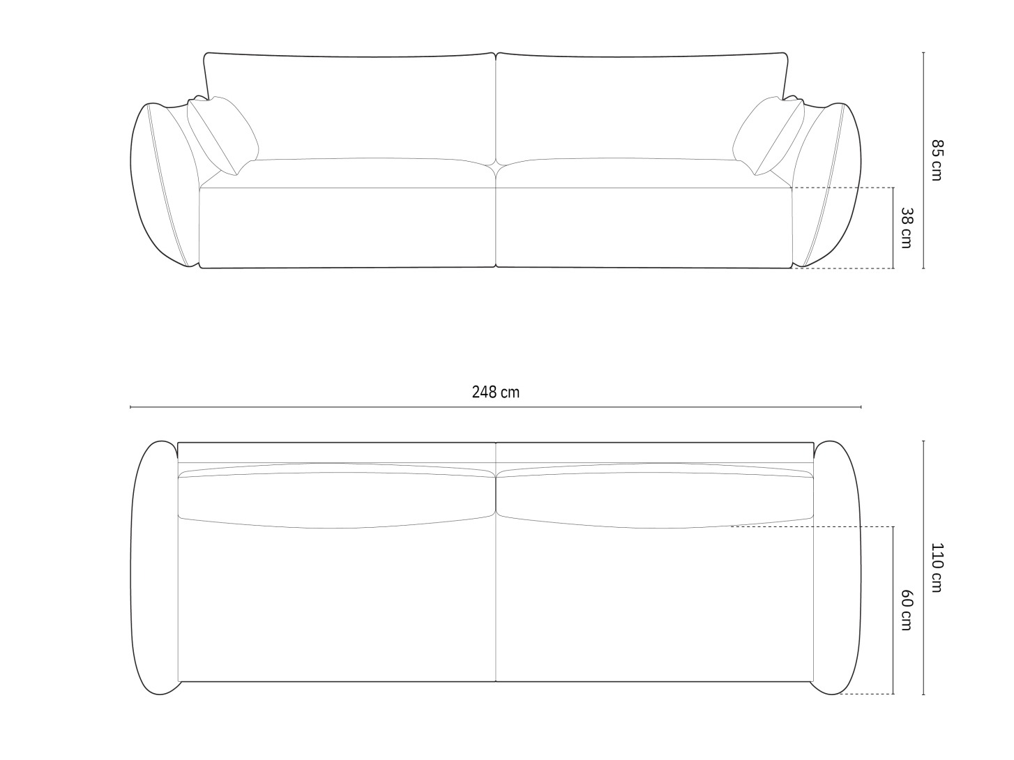 Kanapé Belenoe 102 (Bluvel 86)