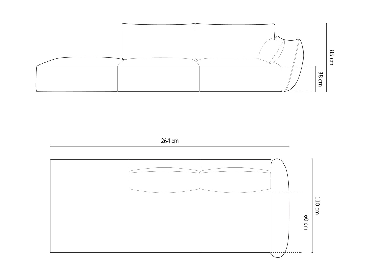 Kanapé Belenoe 106 (Bluvel 22)