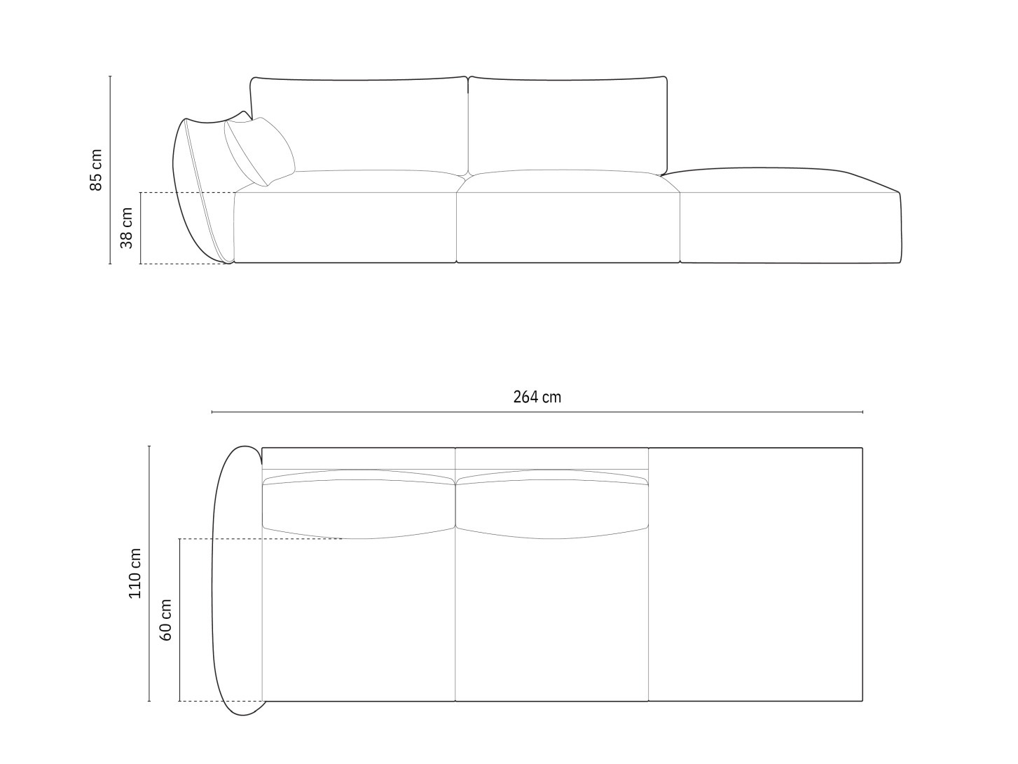 Kanapé Delflou 106 (Bluvel 28)
