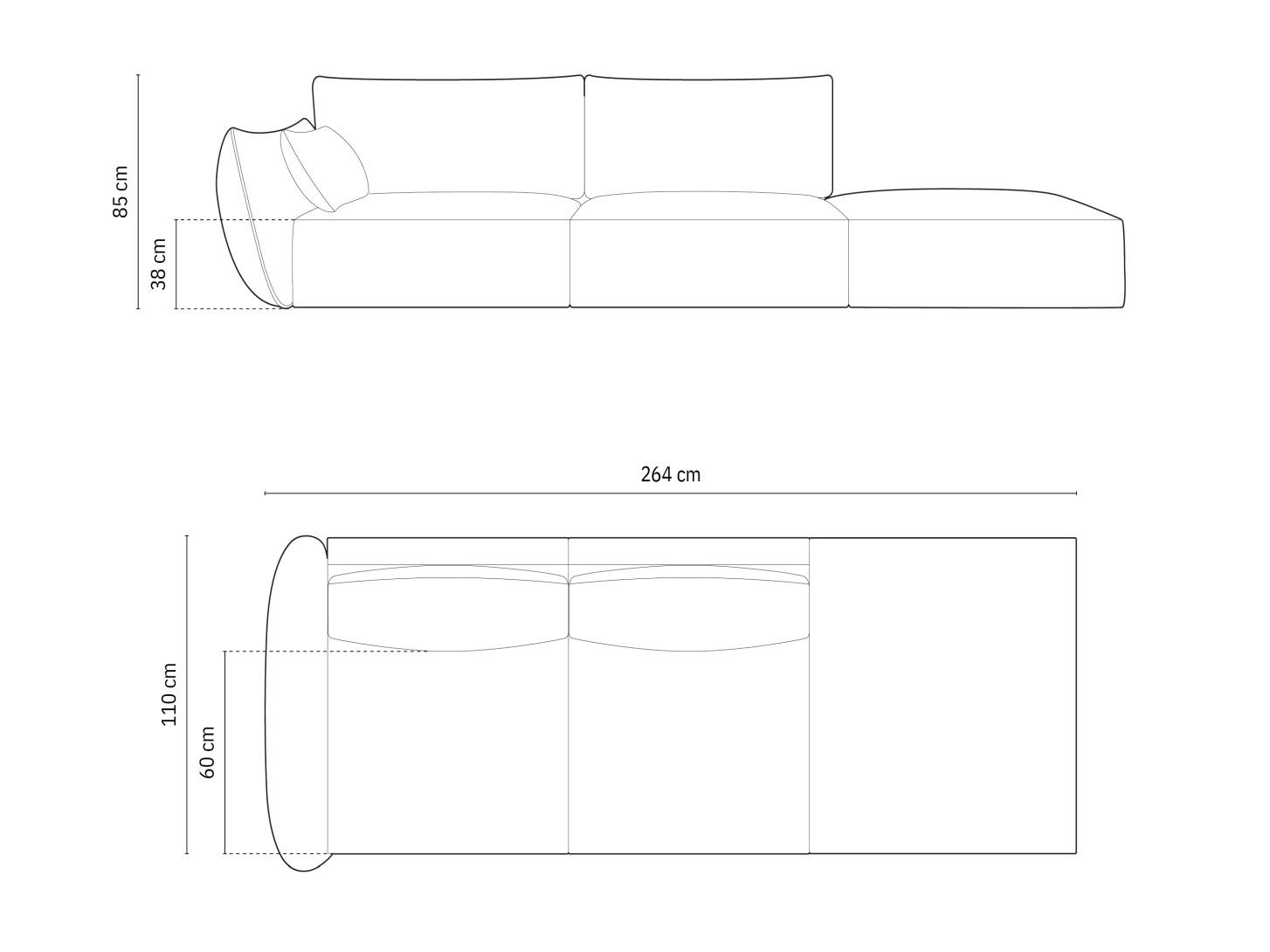 Kanapé Delflou 106 (Bluvel 86)