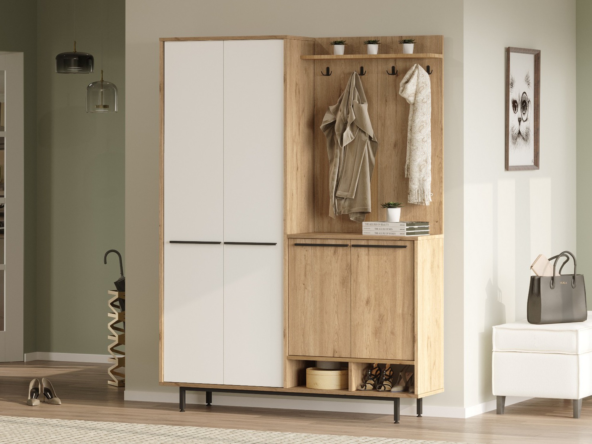 Előszoba garnitúra Asheboro 186