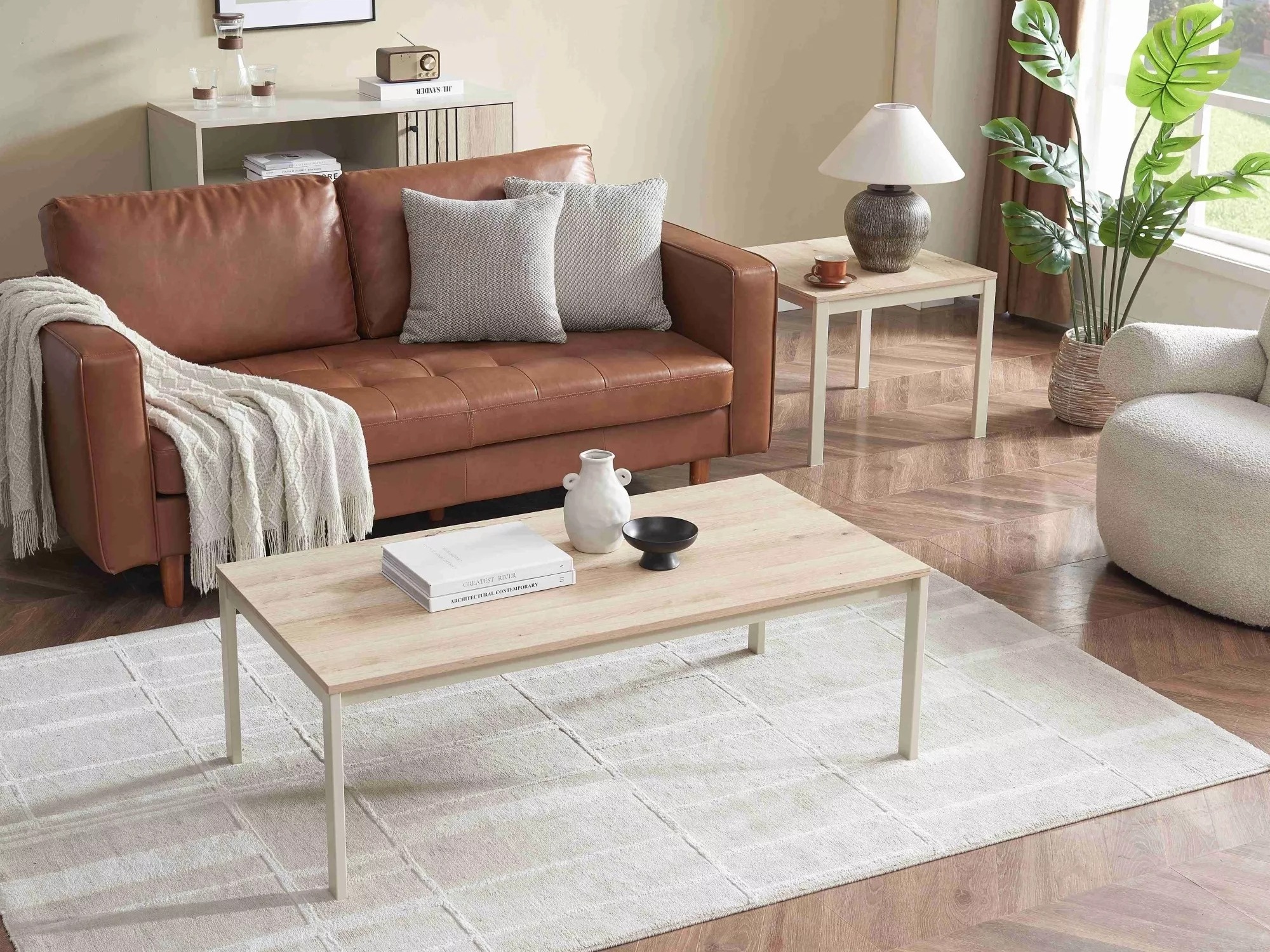 Dohányzóasztal Lortene 104