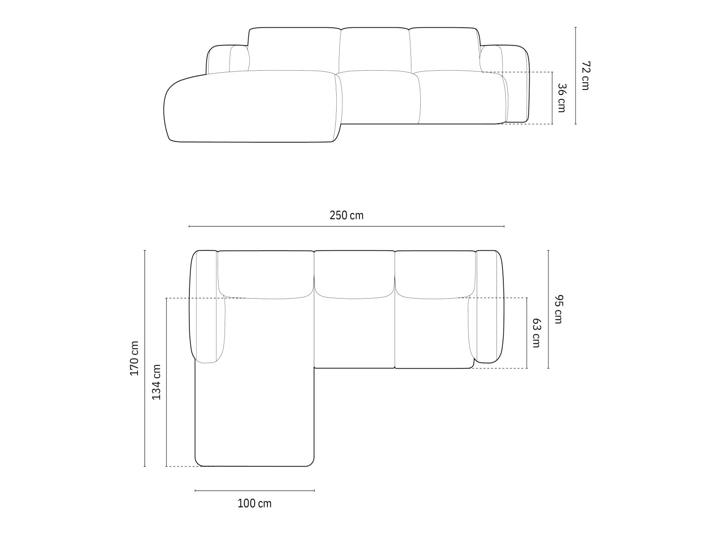 Sarokkanapé Romtoru 103 (Baloo 2085)
