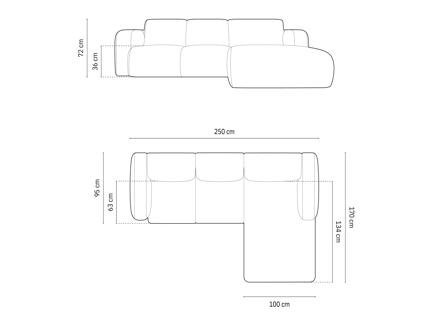 Sarokkanapé Romtoru 103 (Rebel 25)