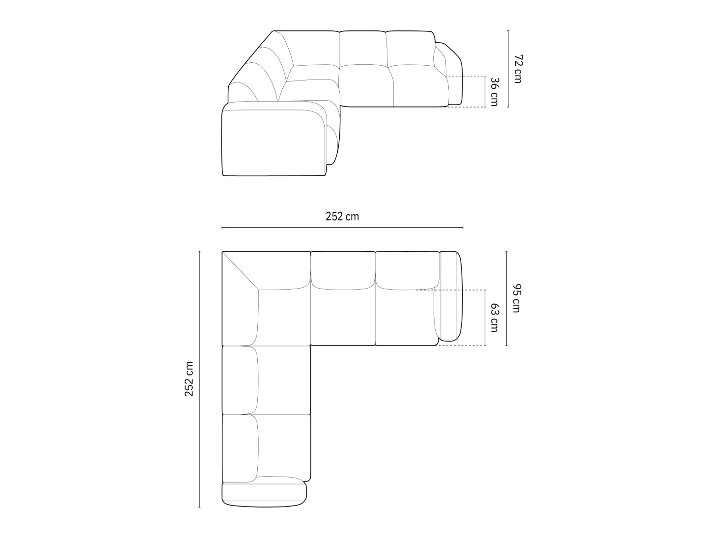 Sarokkanapé Romtoru 104 (Baloo 2082)