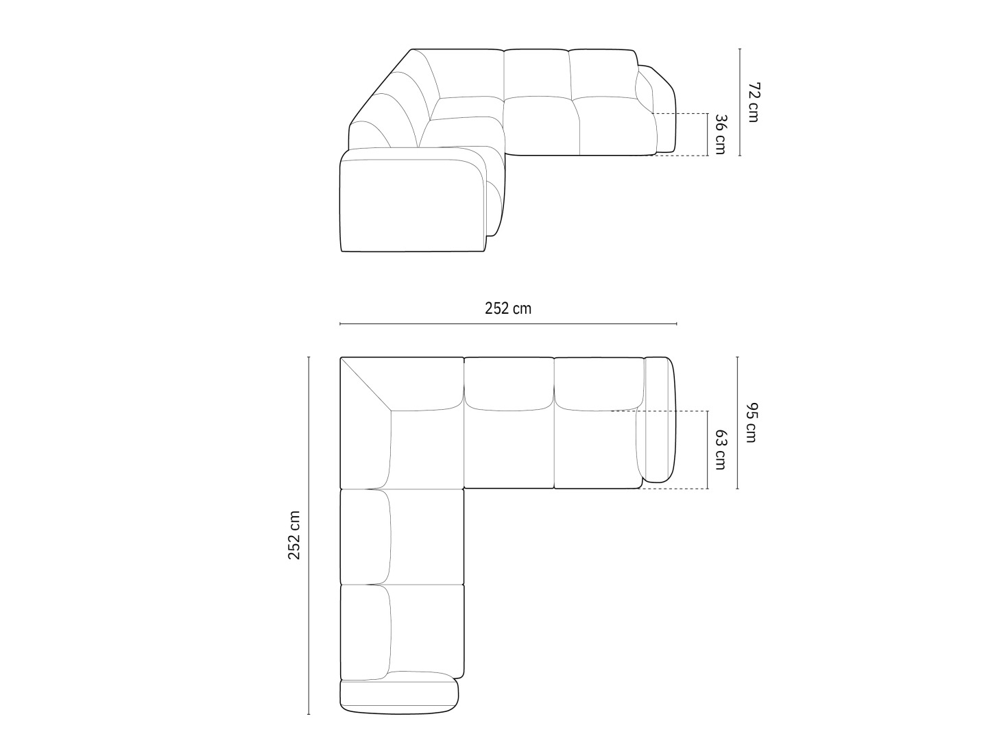 Sarokkanapé Romtoru 104 (Baloo 2083)