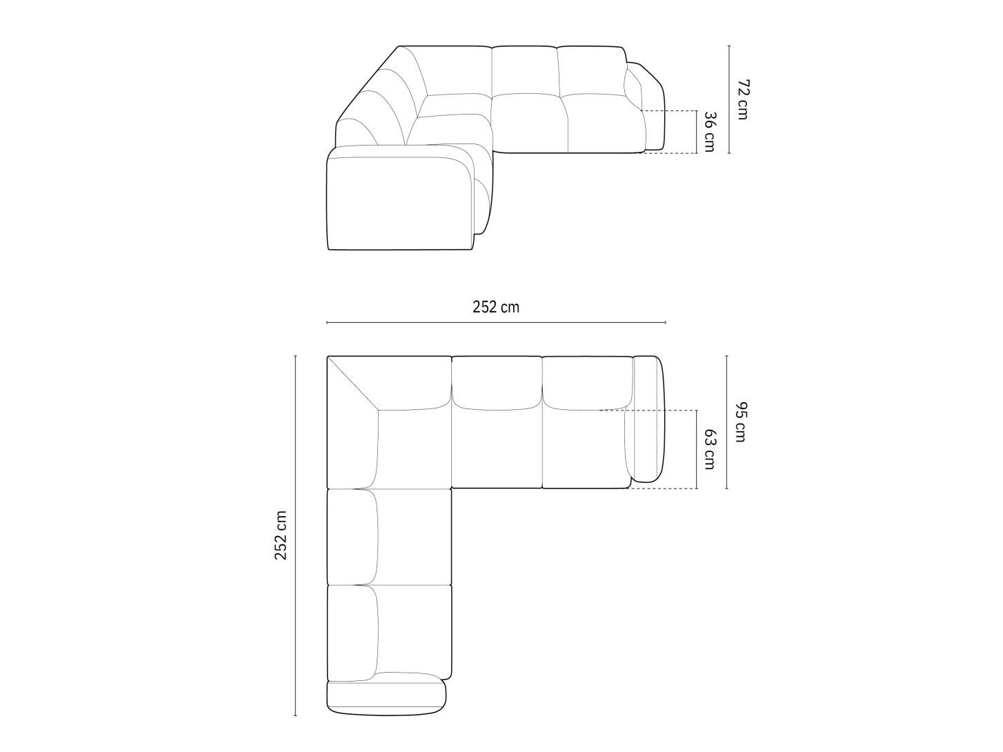 Sarokkanapé Romtoru 104 (Rebel 07)