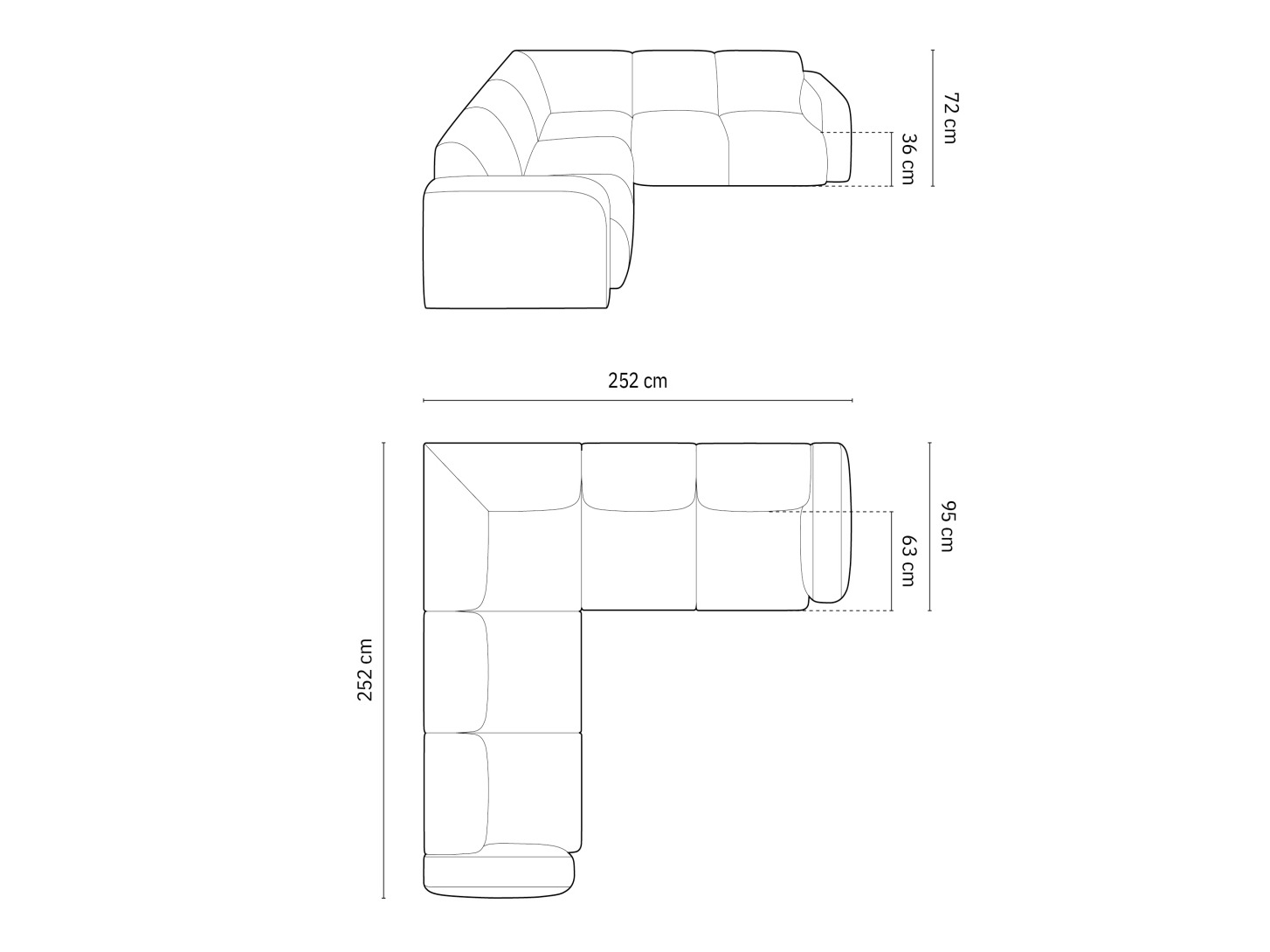 Sarokkanapé Romtoru 104 (Rebel 12)
