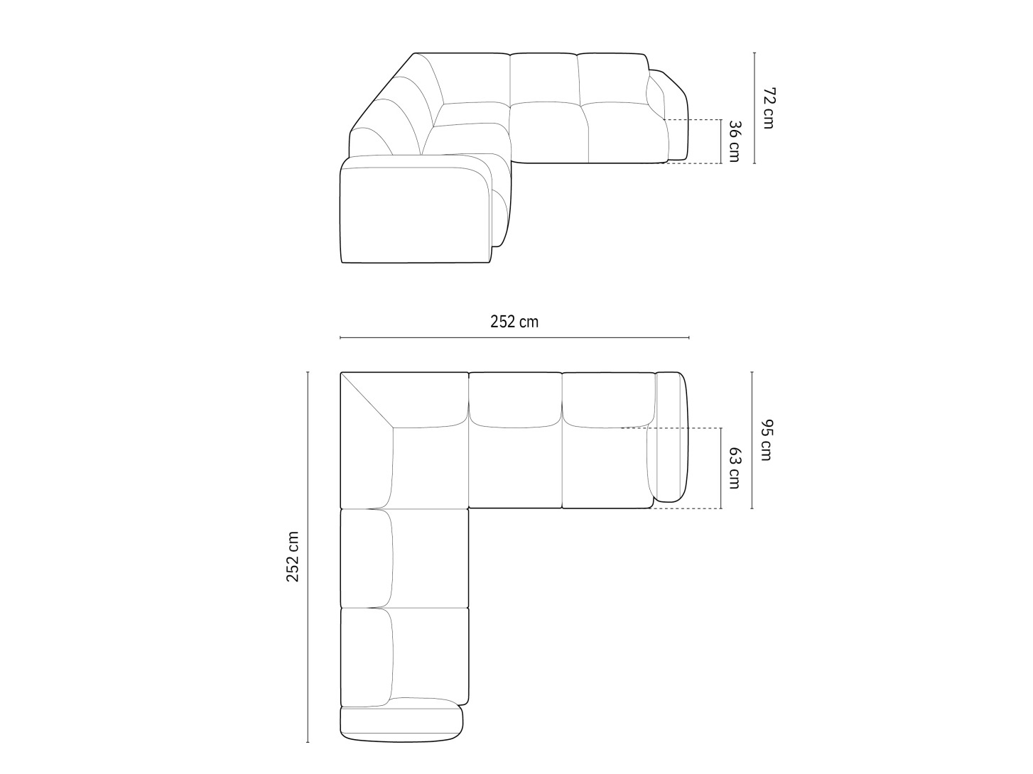 Sarokkanapé Romtoru 104 (Rebel 18)