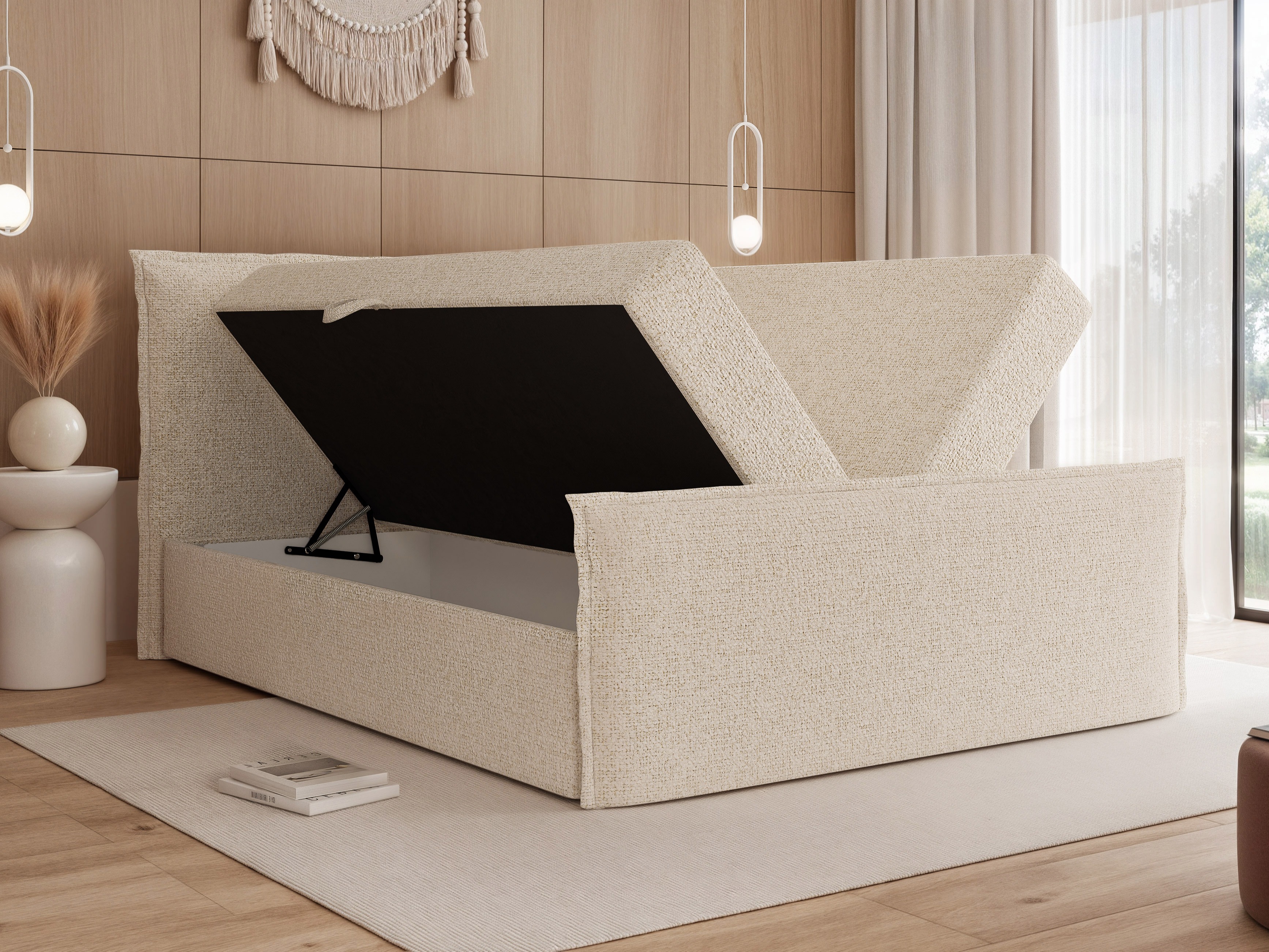 Kontinentális ágy Martinez 122 (Coral 75)