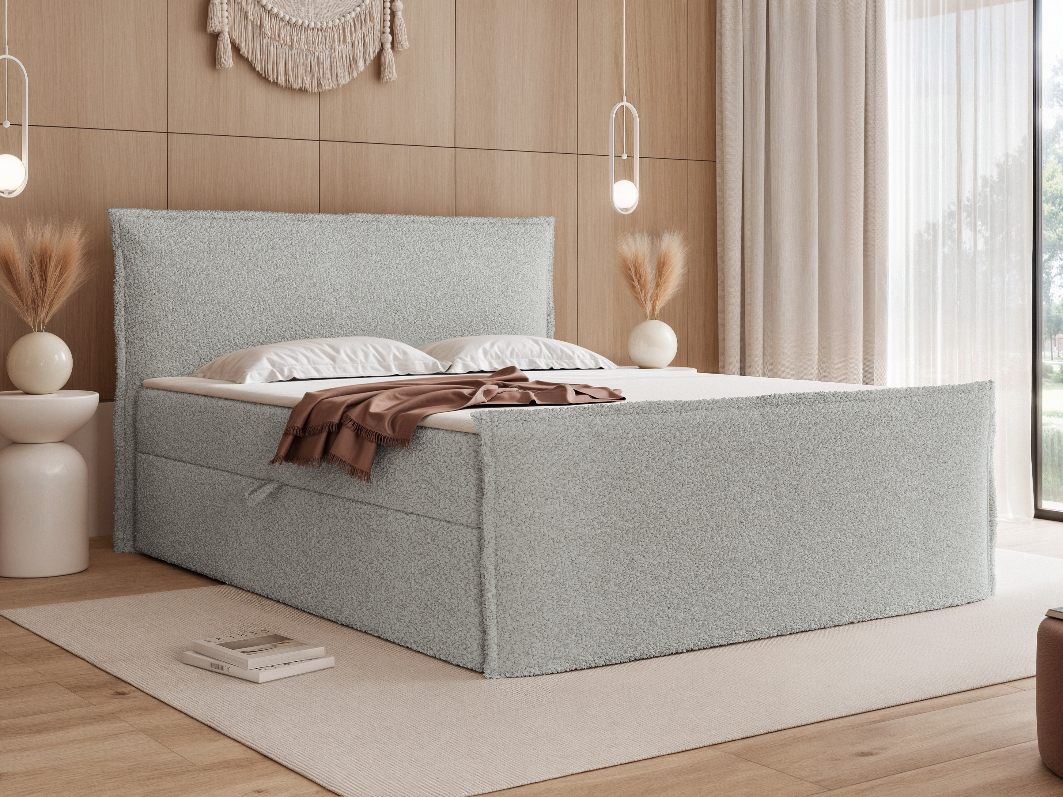 Kontinentális ágy Martinez 122 (Coral 85)