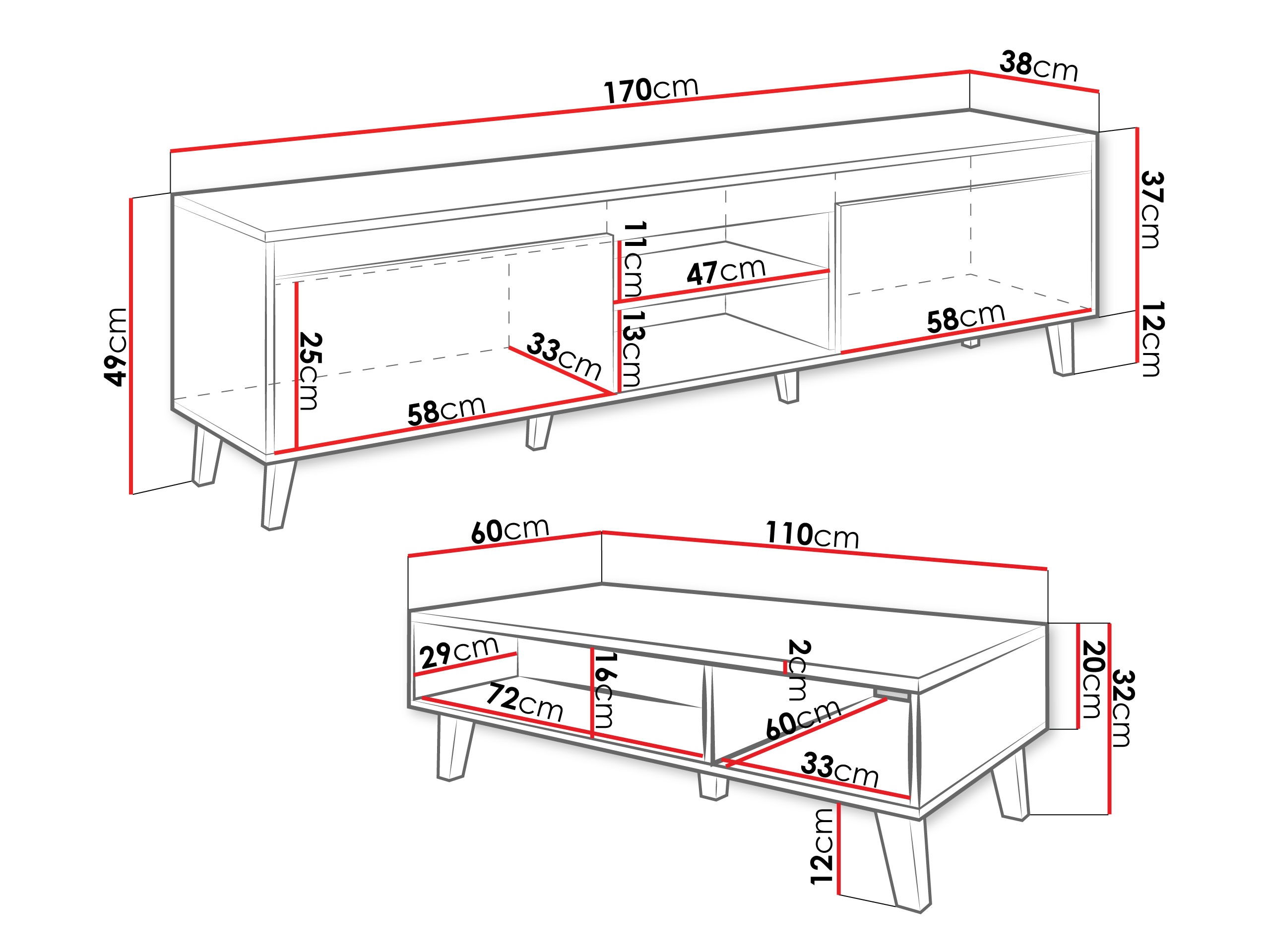 Nappali szett Melevara 107