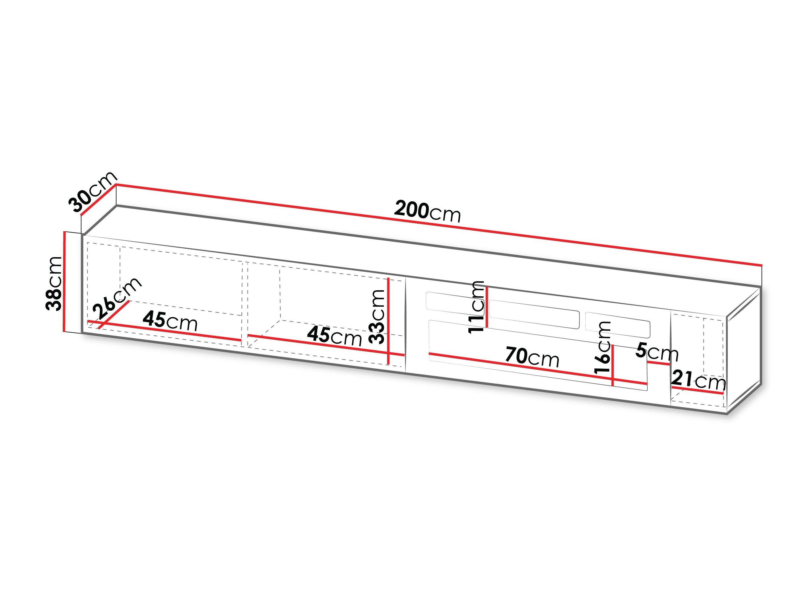 TV-állvány Species I (Kasmír)