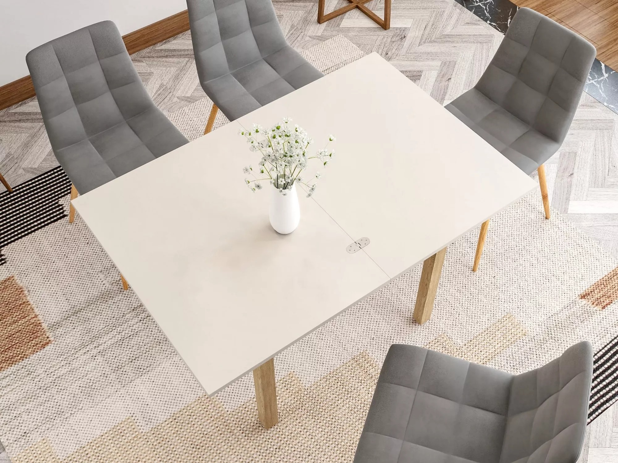 Asztal Detroit 888 (Kasmír + Tölgy)