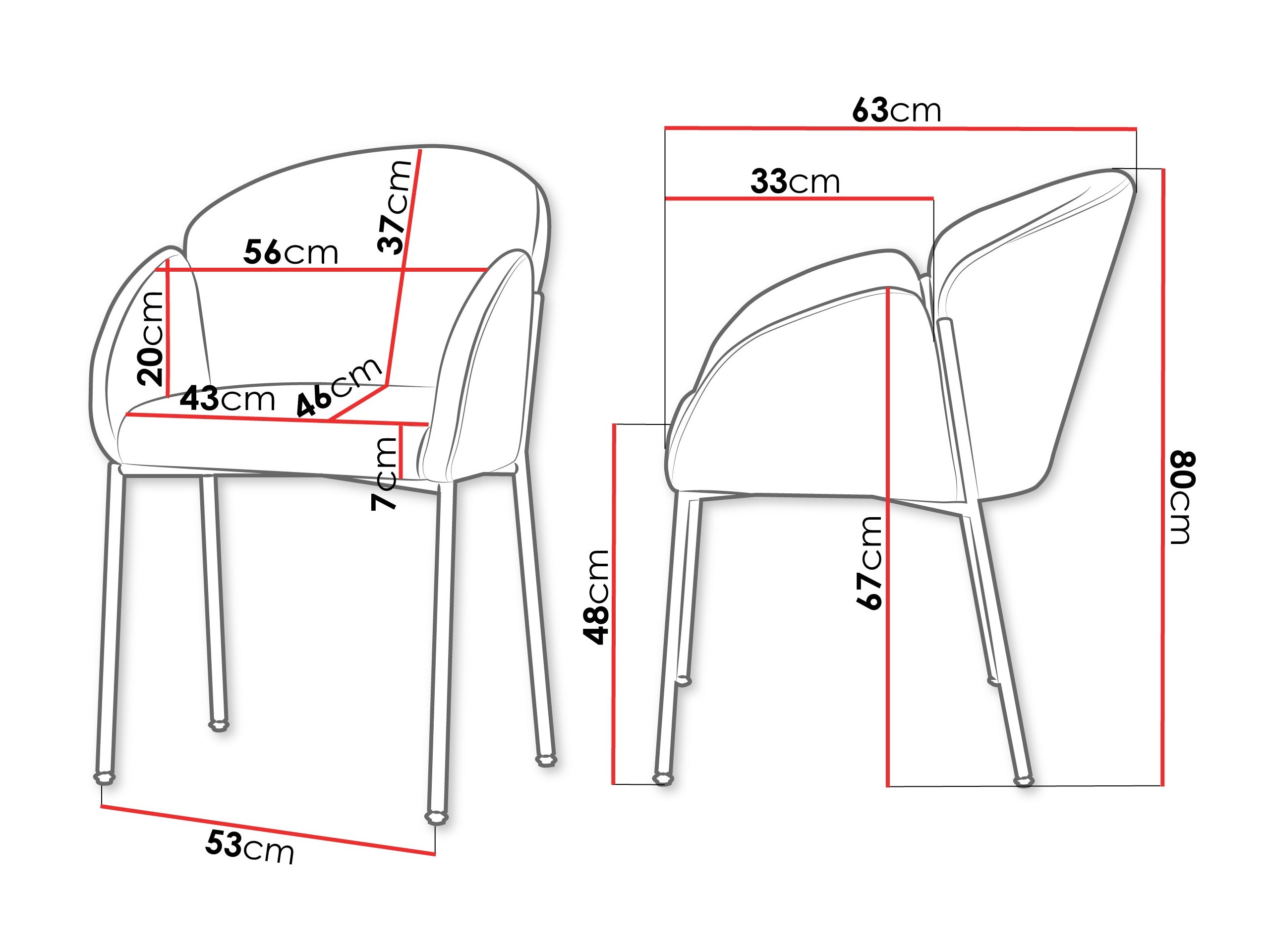 Szék Comfivo Hilaritas XVI (Fekete)