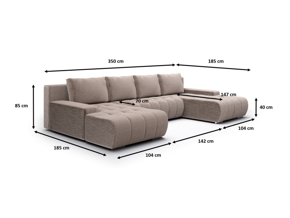 Sarokkanapé Franklin 115 (Poso 02)