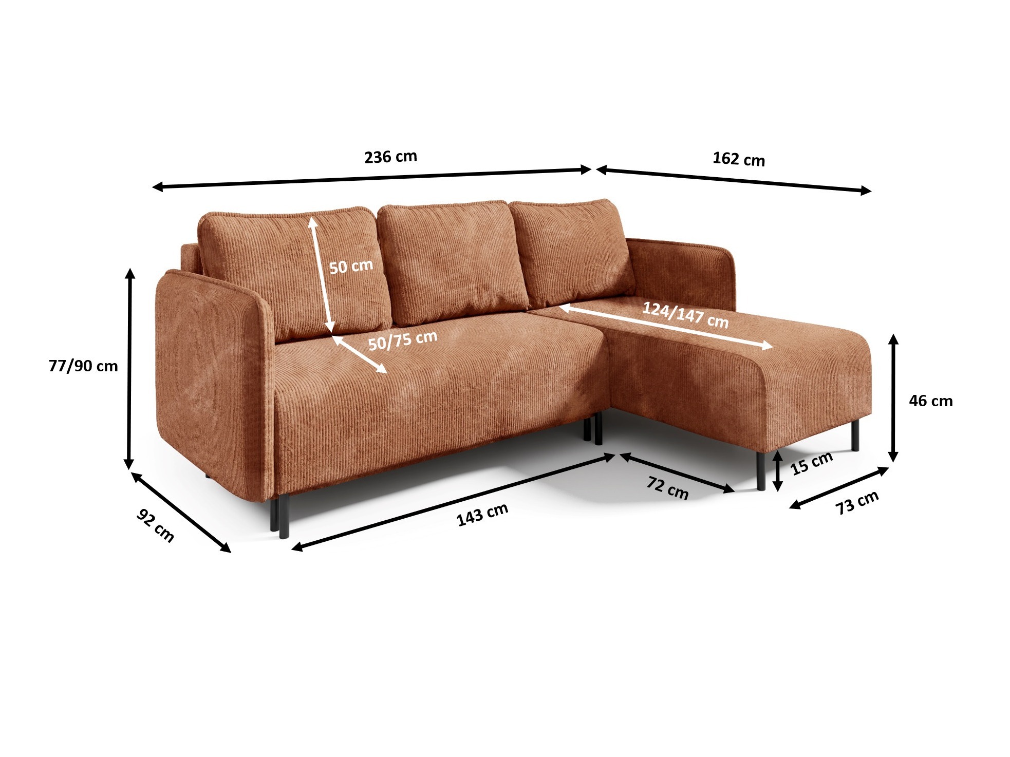 Sarokkanapé Franklin 123 (Poso 02)