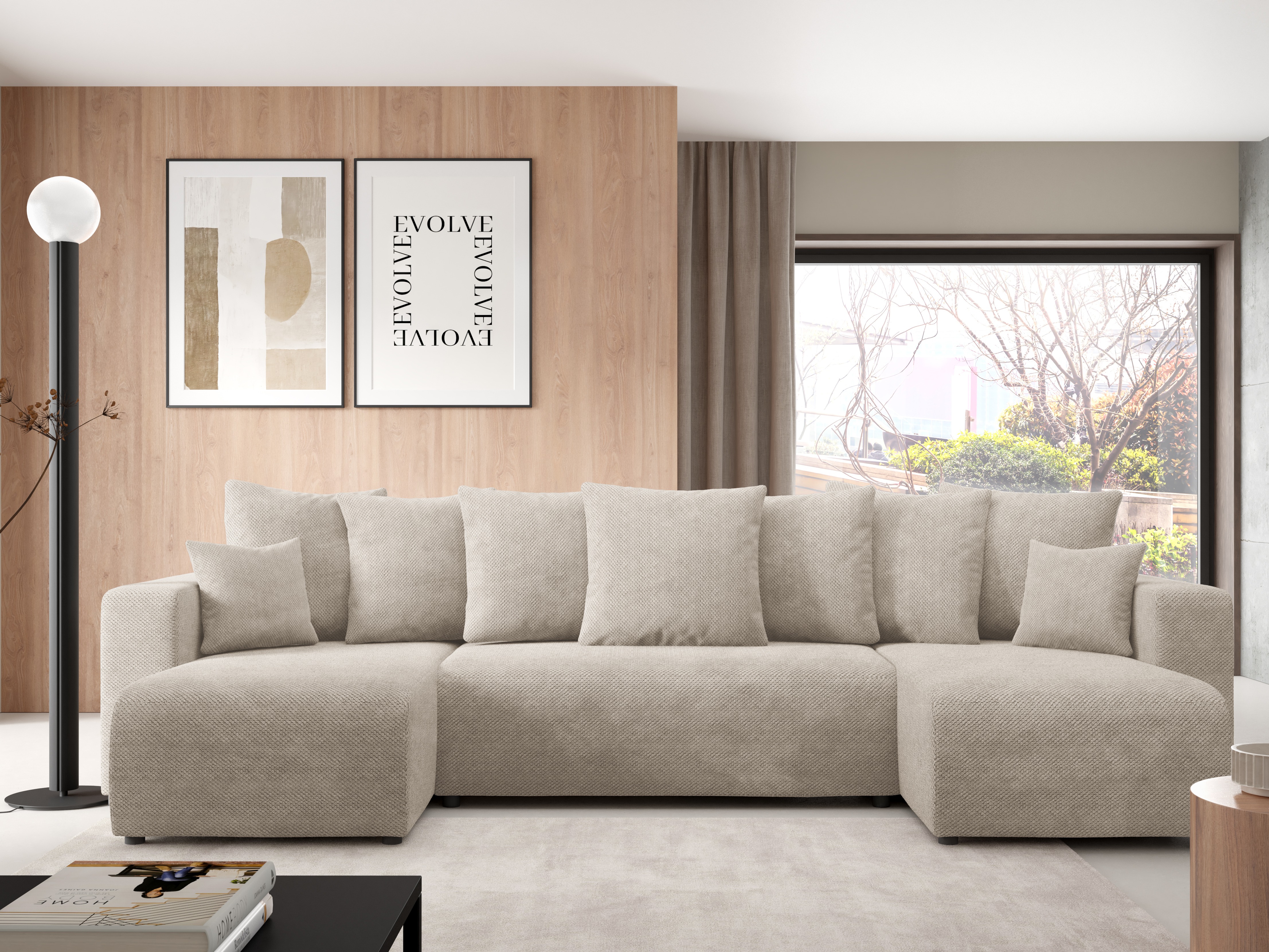 Sarokkanapé Franklin 144 (Onega 02)