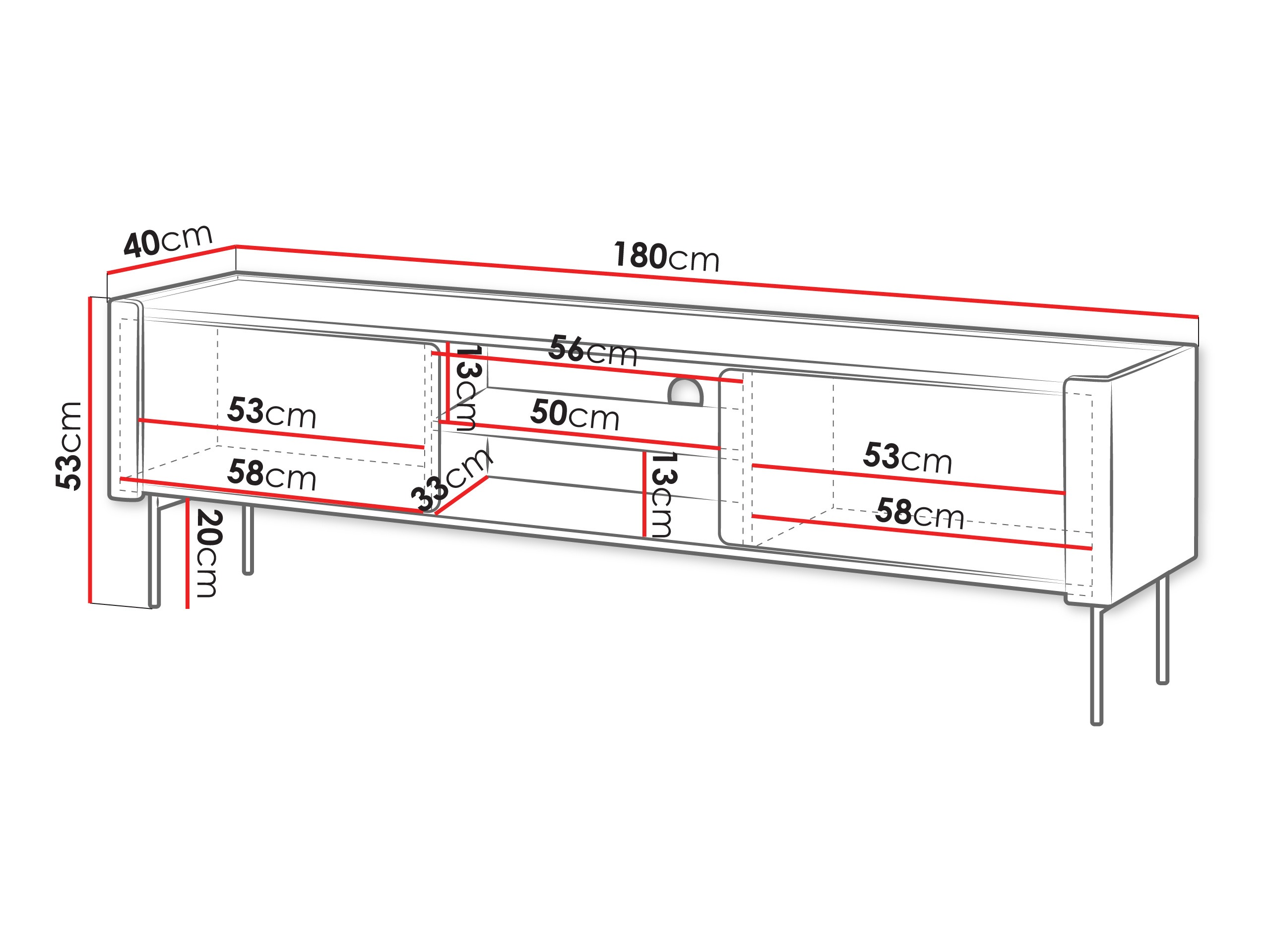 TV-állvány Nolsevo 103