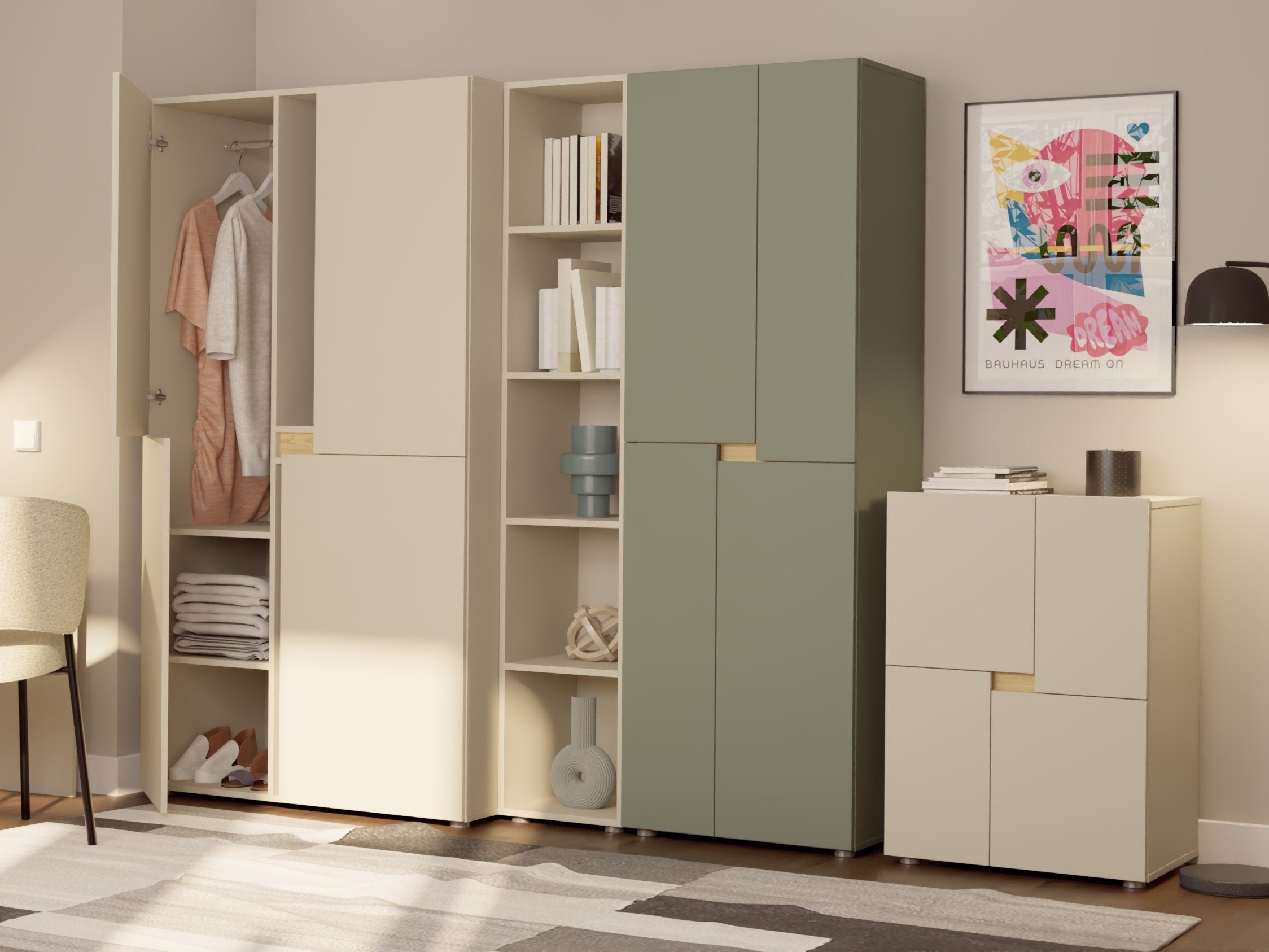 Gardróbszekrény Mavdori 105