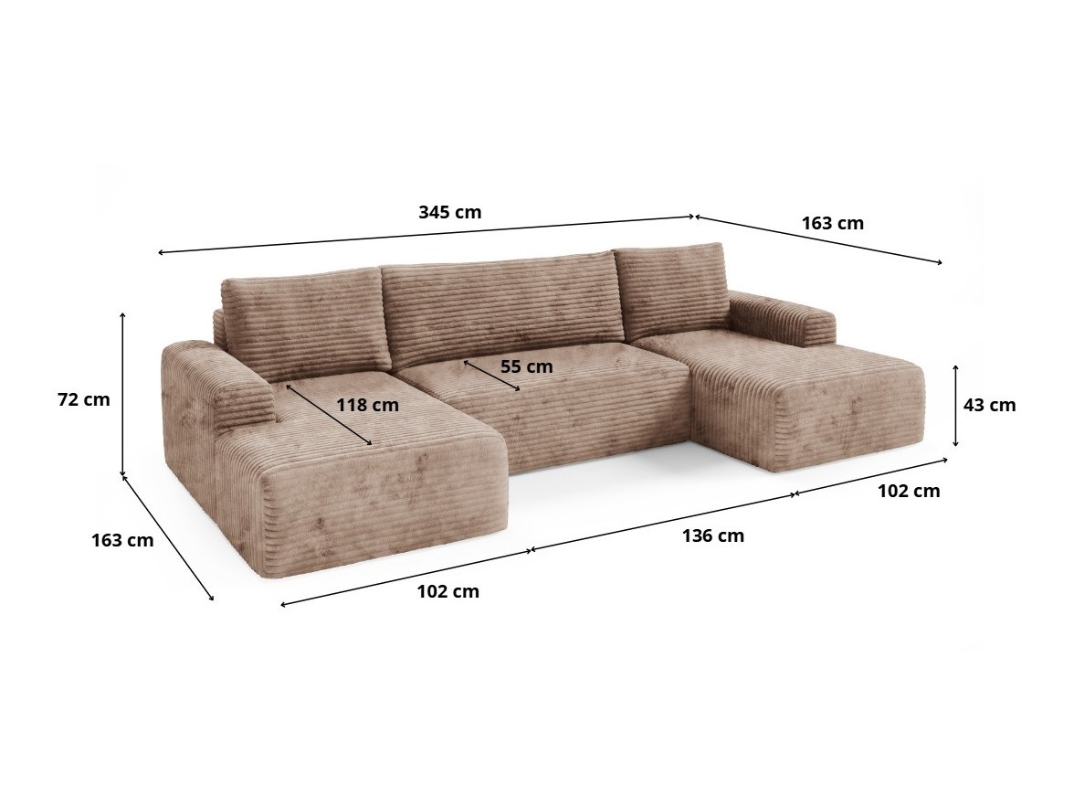 Sarokkanapé Franklin 157 (Tilia 39)