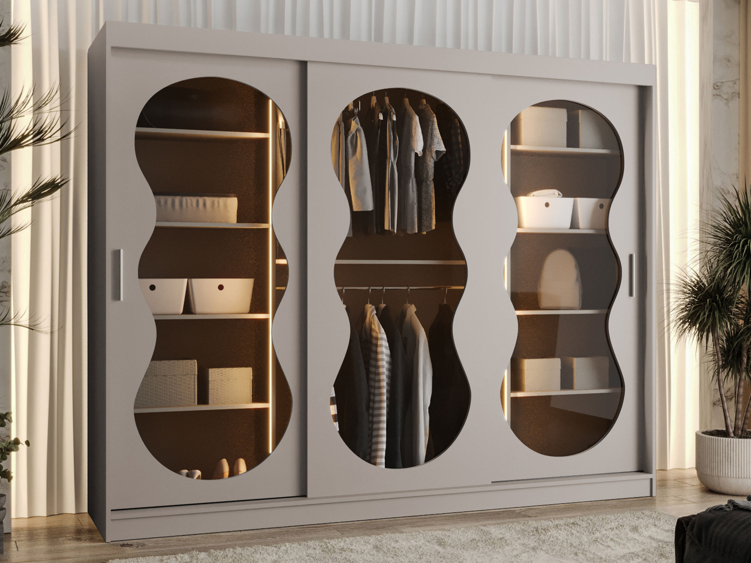 Gardróbszekrény Hartford 534 (Kasmír)