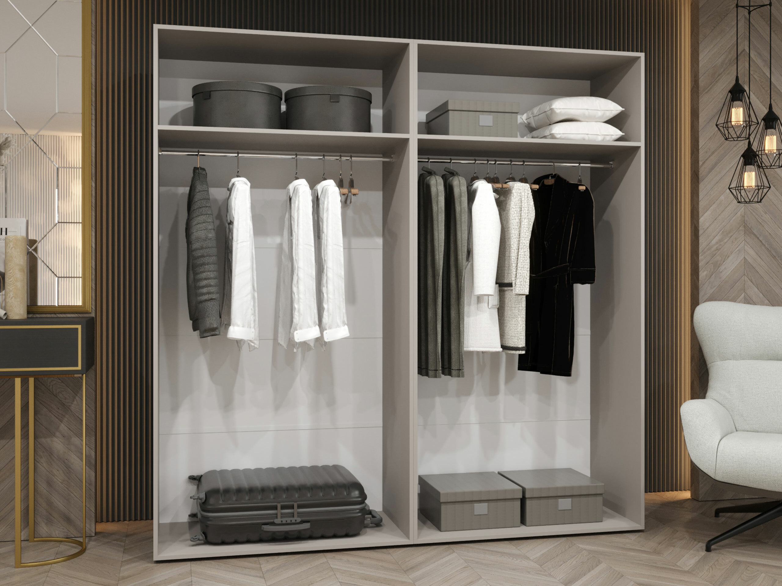 Gardróbszekrény Hartford 537 (Artisan tölgy)