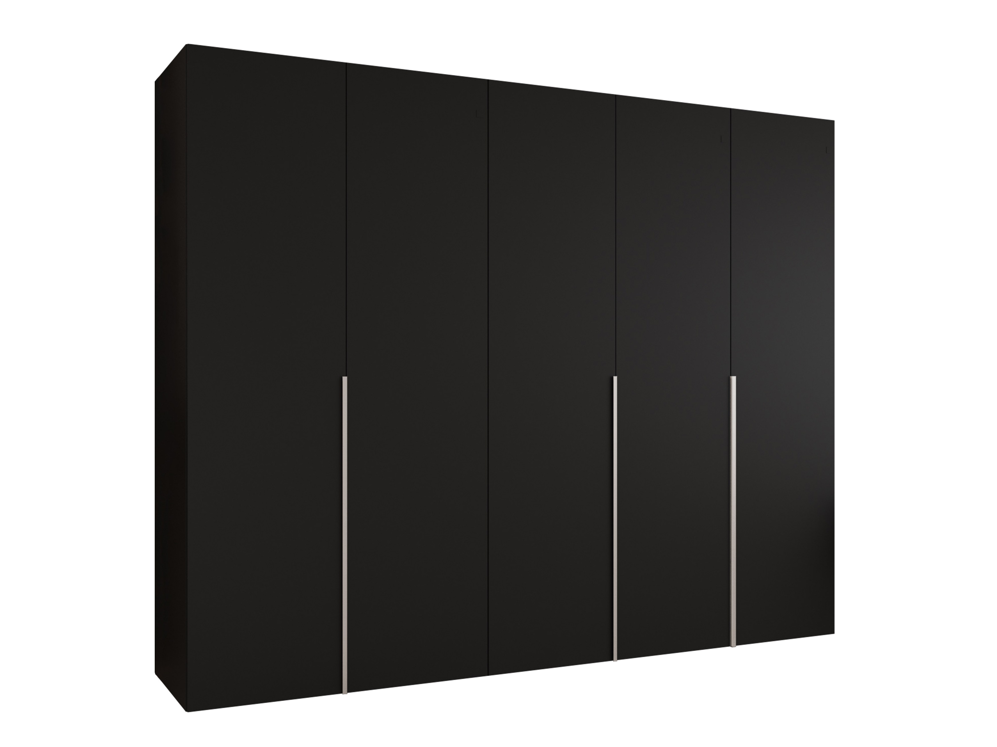 Gardróbszekrény Hartford 538 (Fekete)